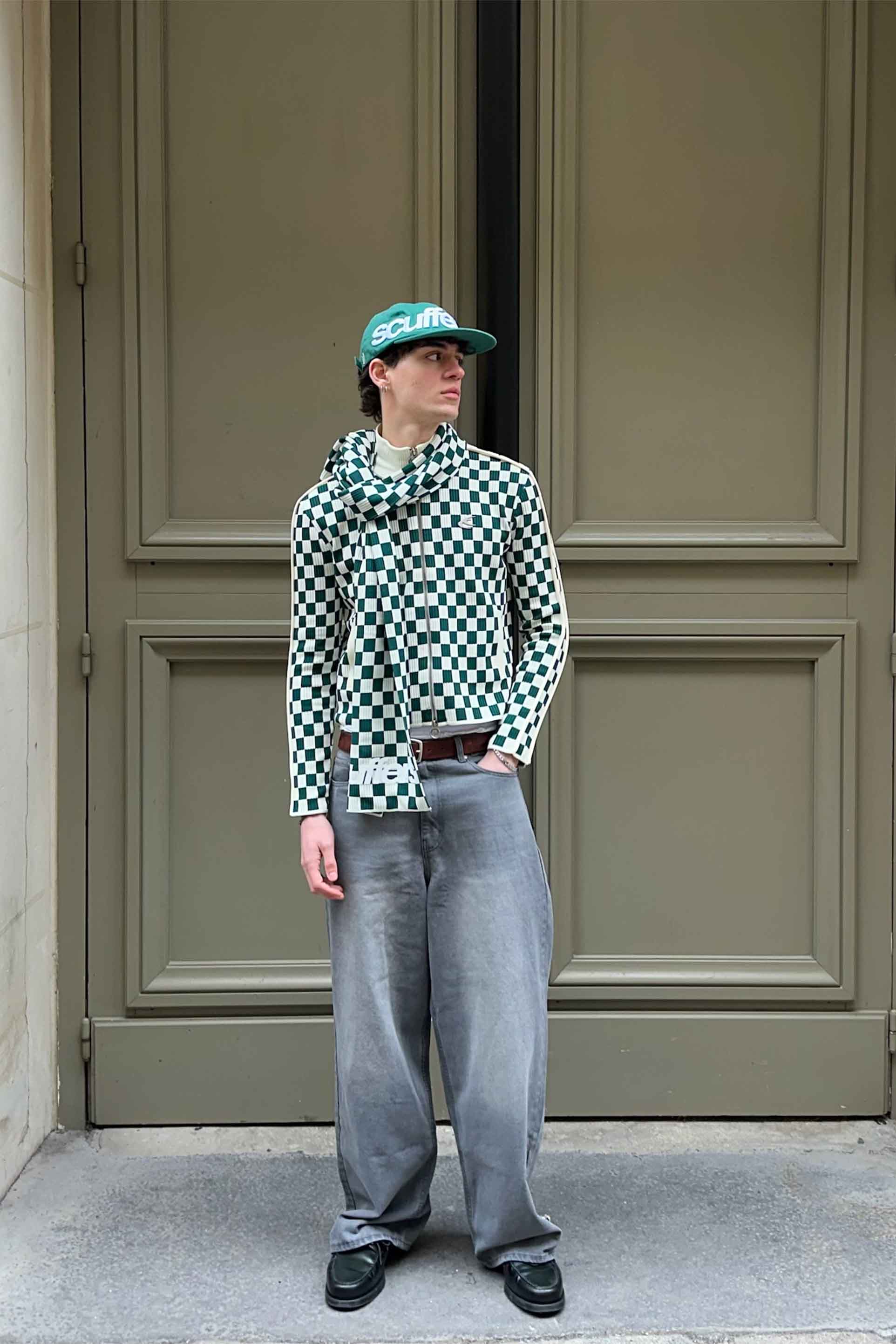 Monaco Green Scarf - Image 9
