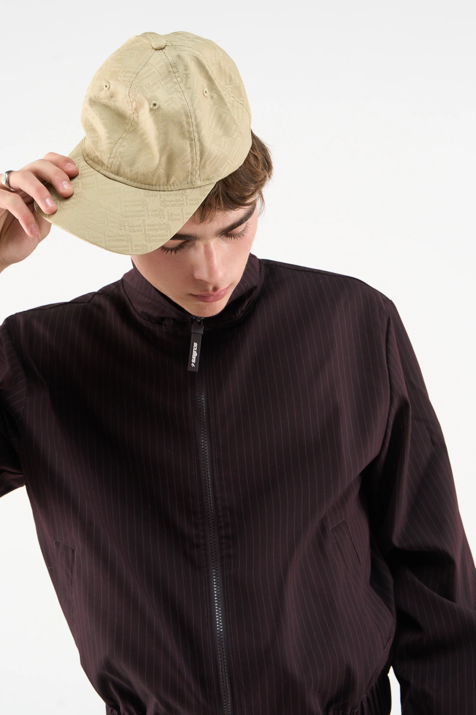 Monogram Beige Cap - Image 2