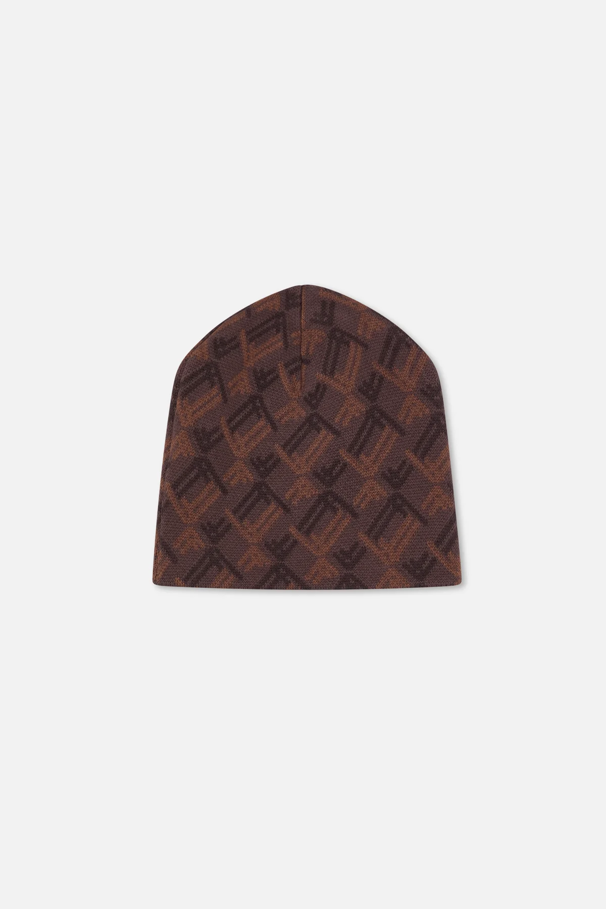 Monogram Brown Beanie - Image 2