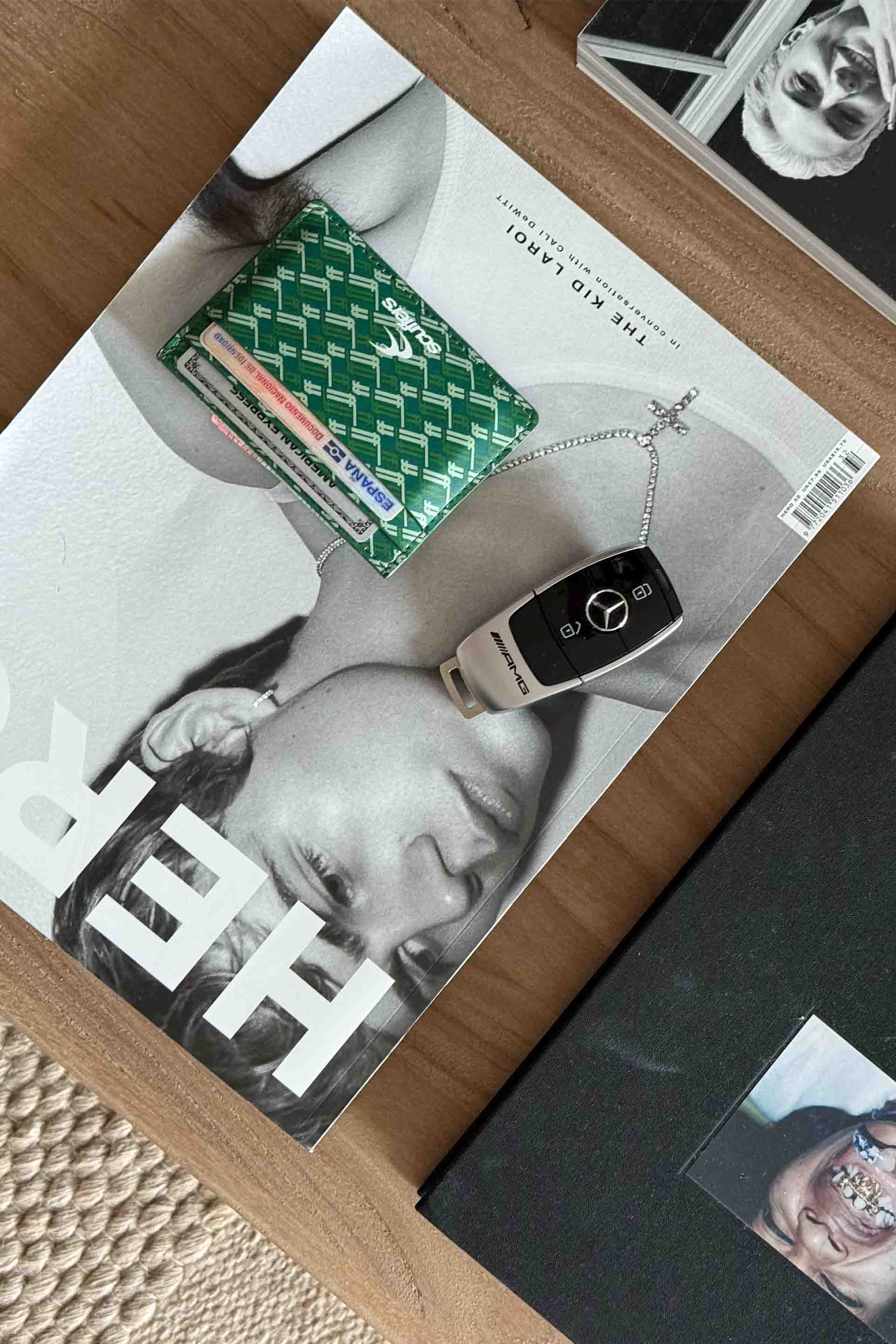 Monogram Green Wallet - Image 4
