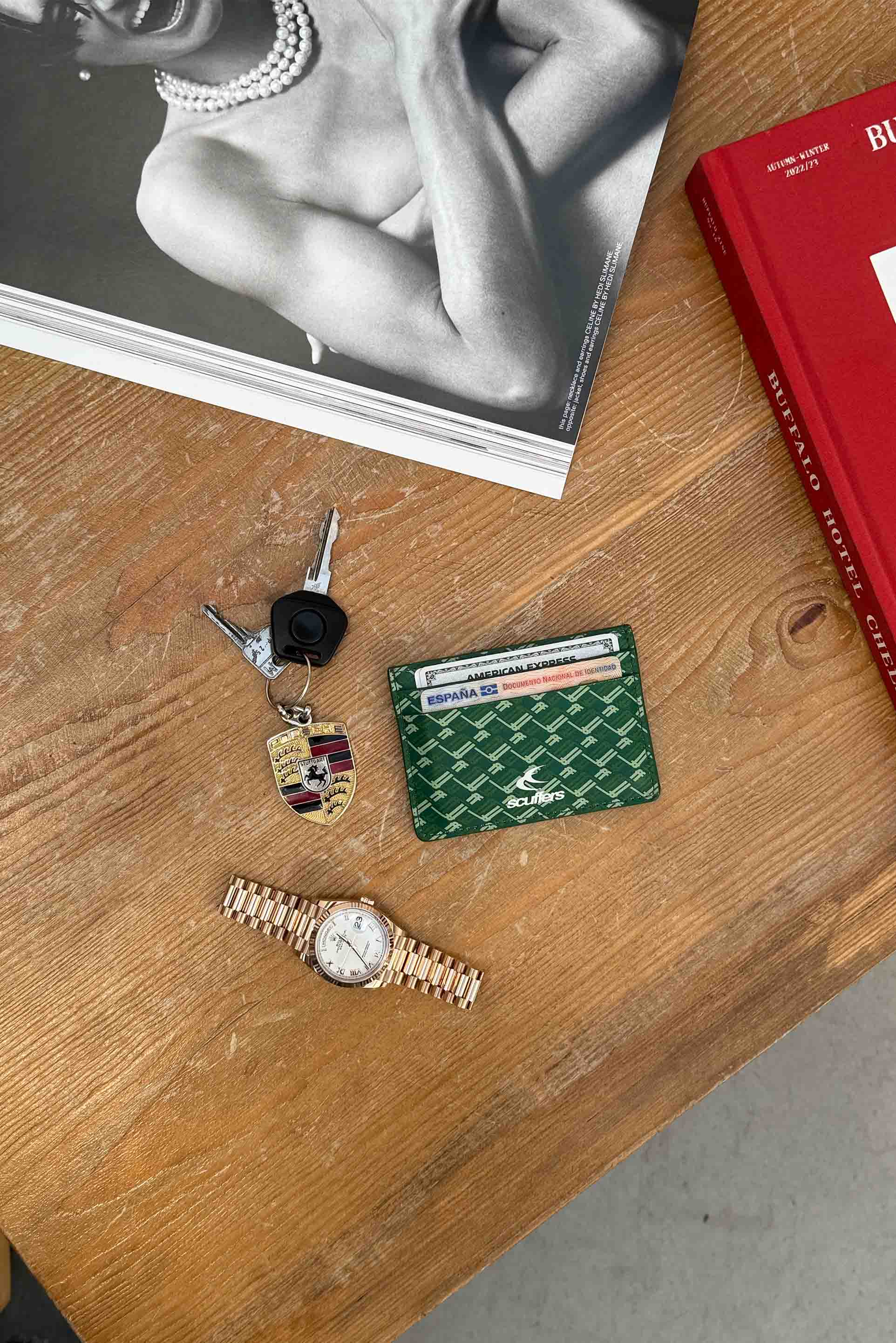 Monogram Green Wallet - Image 7