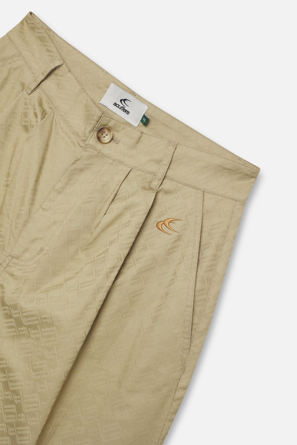 Monogram Shell Beige Pants - Image 11