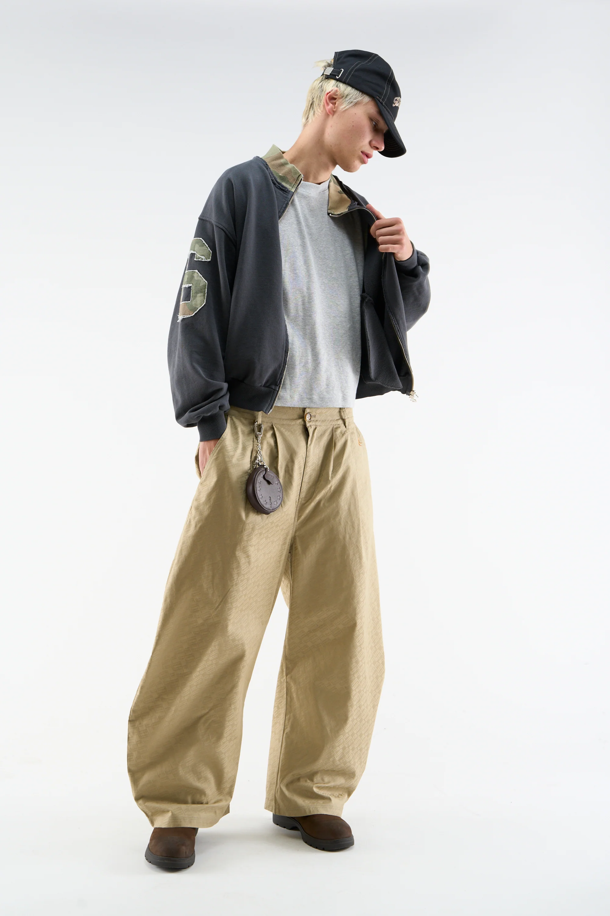 Monogram Shell Beige Pants - Image 2