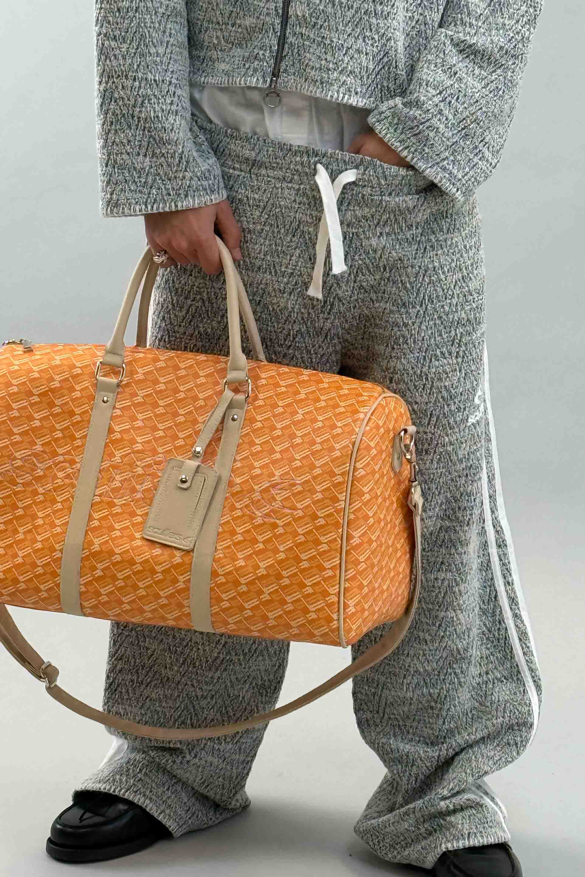 Monogram Yellow Duffle Bag - Image 8