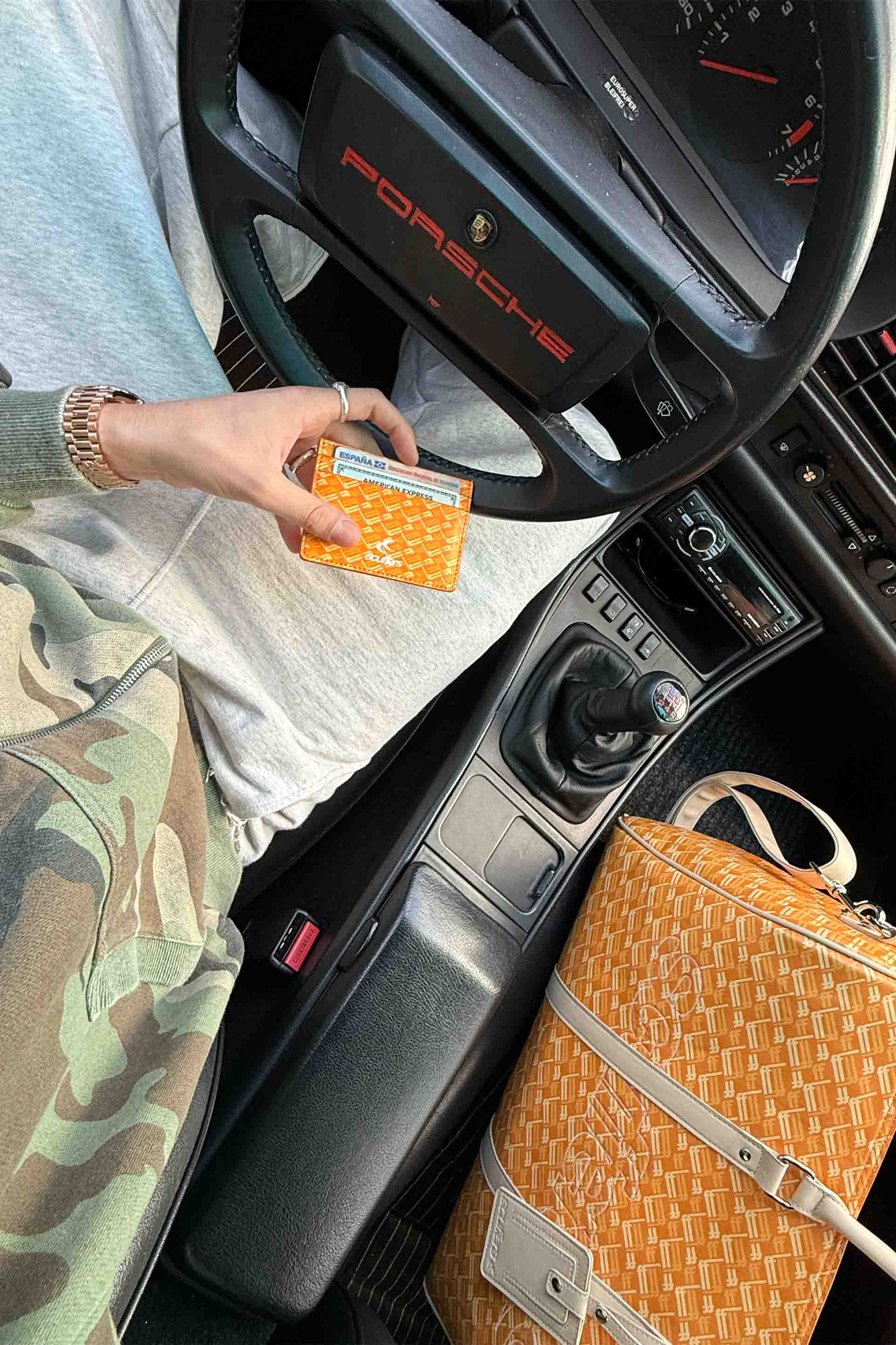 Monogram Yellow Duffle Bag - Image 9