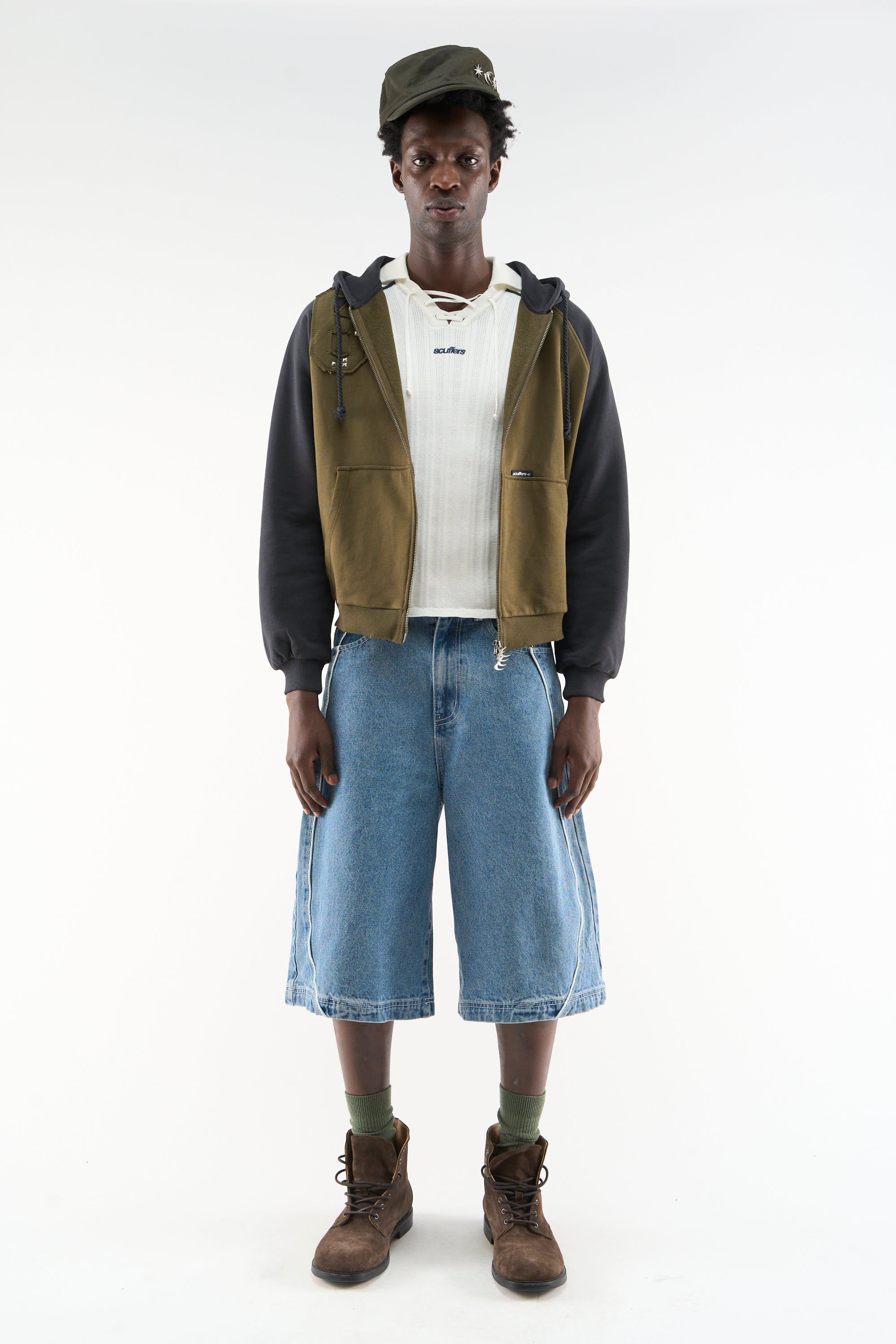 Mowa Blue Jorts - Image 2