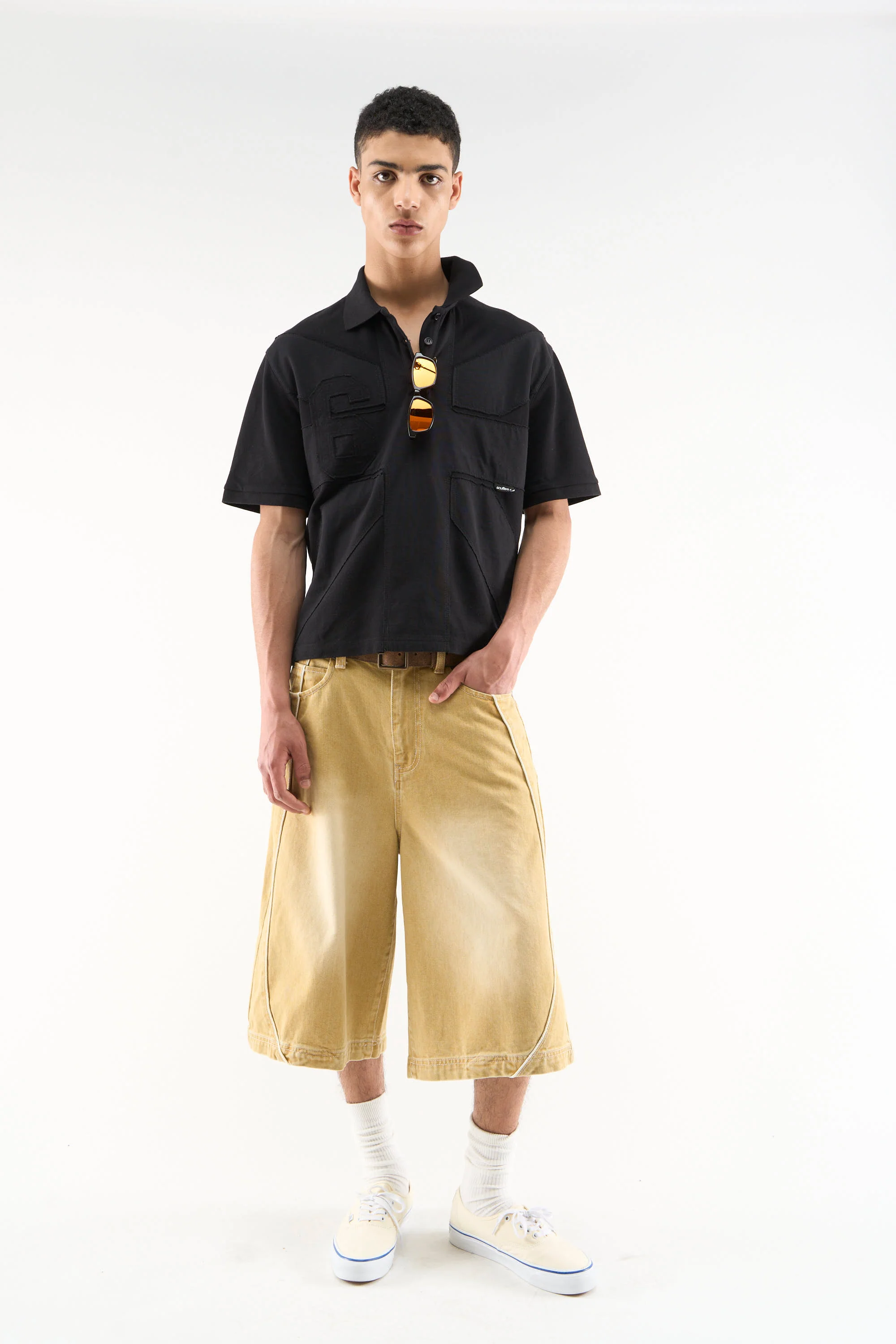 Mowa Yellow Jorts - Image 2