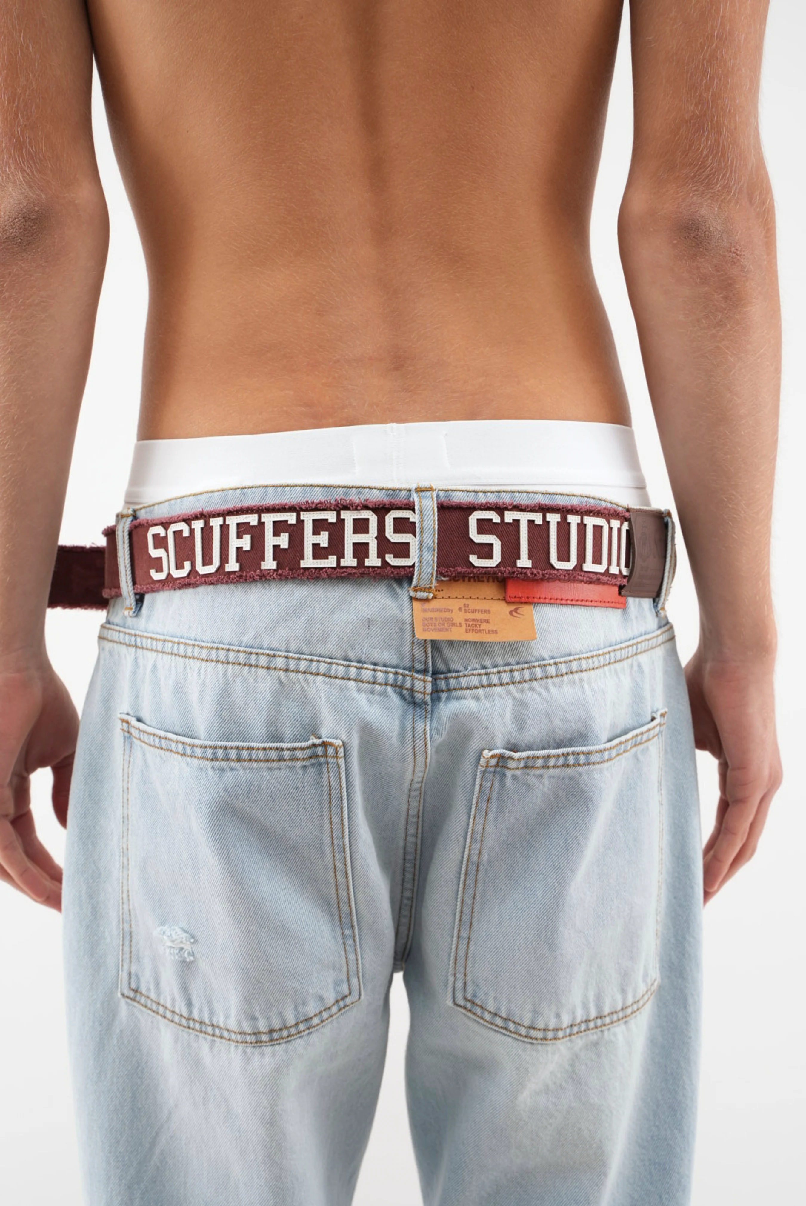 Nacar Burgundy Belt - Image 4