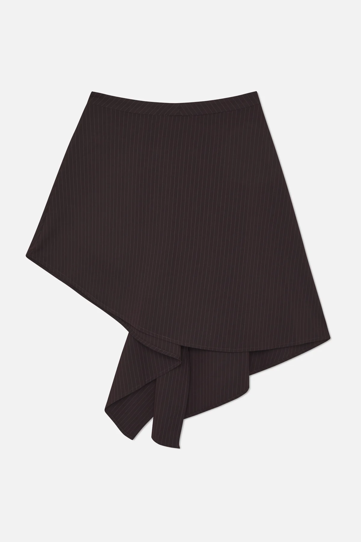 Nautica Burgundy Pinstripe Skirt - Image 7
