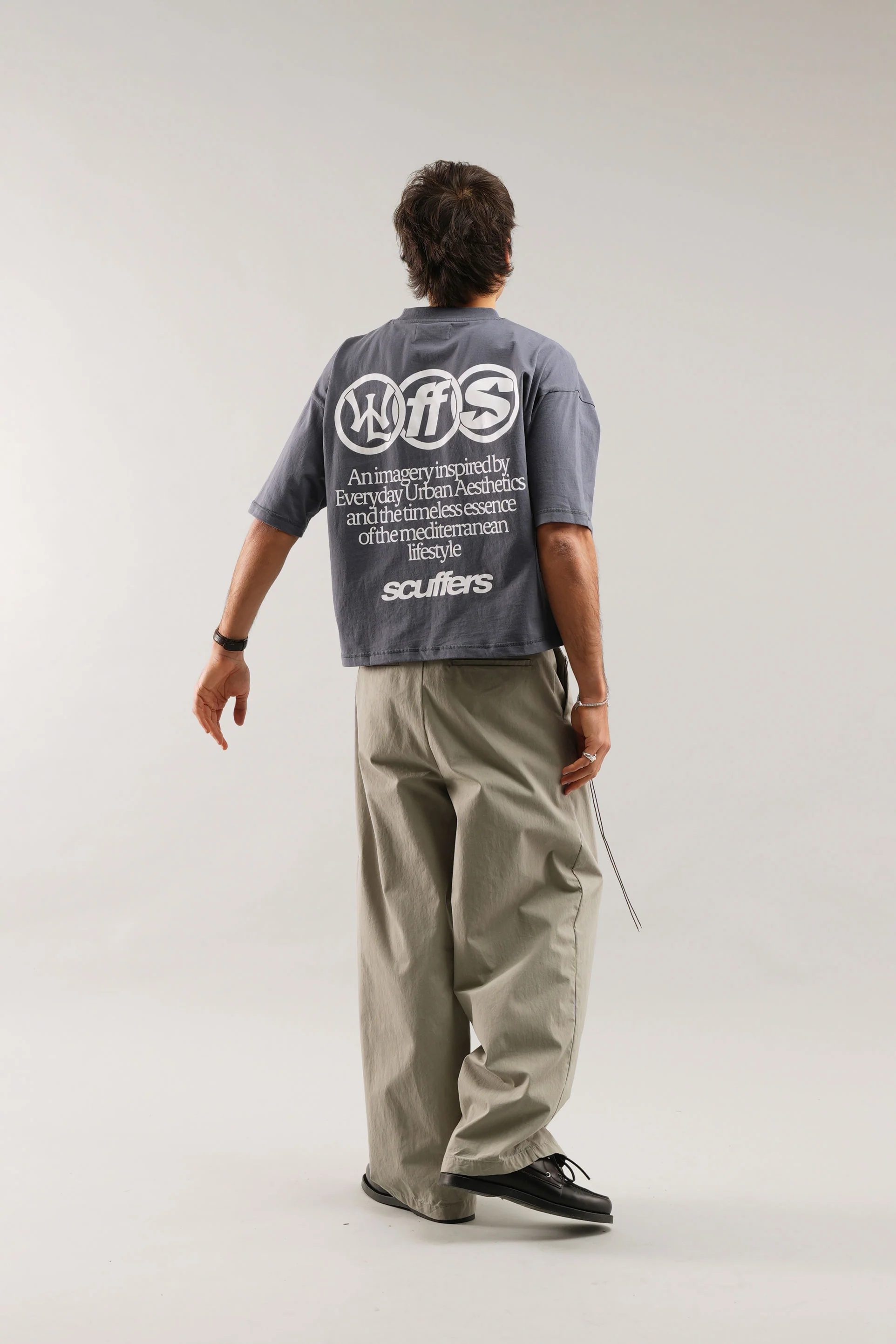 New Age Dusty Blue T-Shirt - Image 4