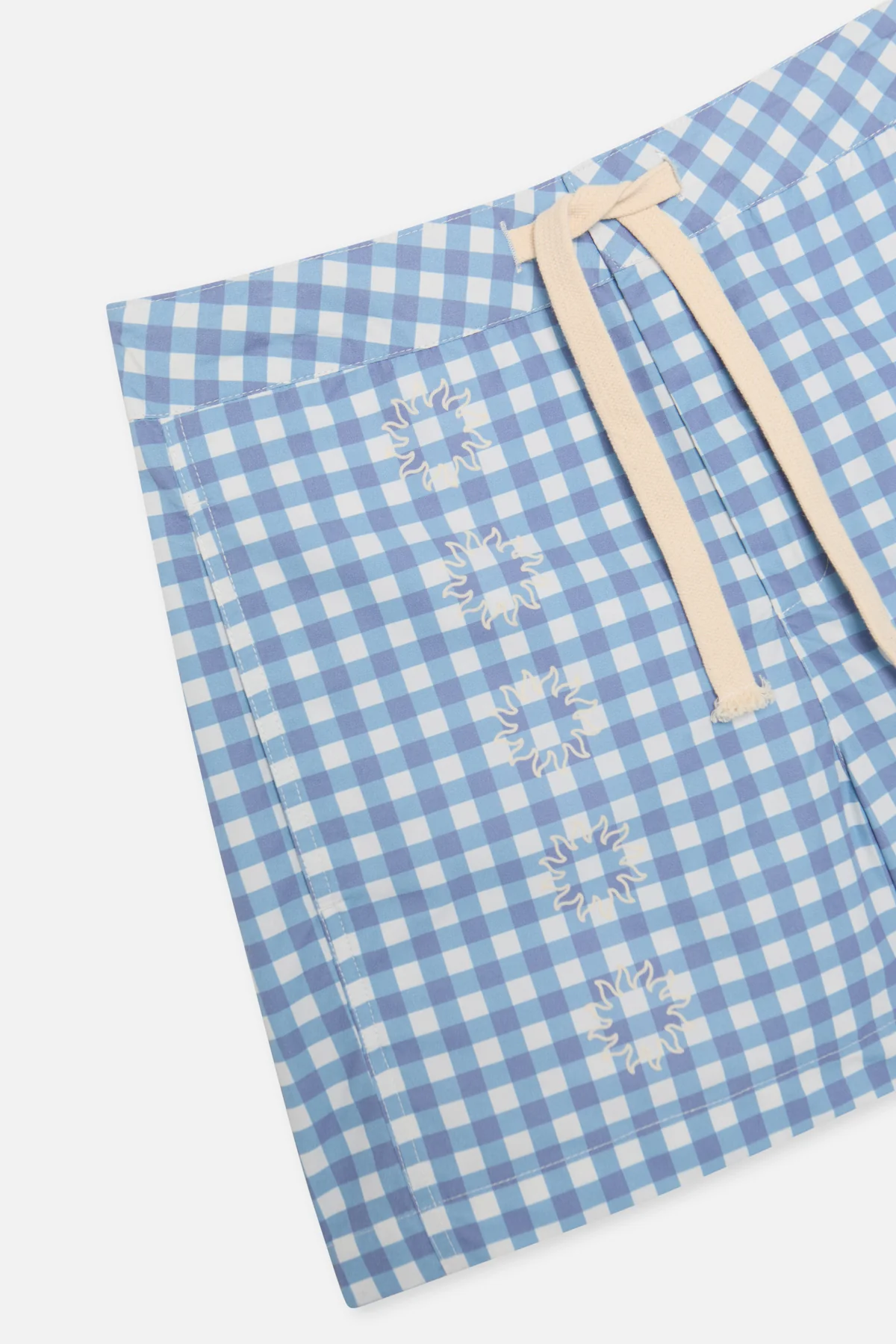 New Ibiza Checkered Blue Swimpants - Image 7