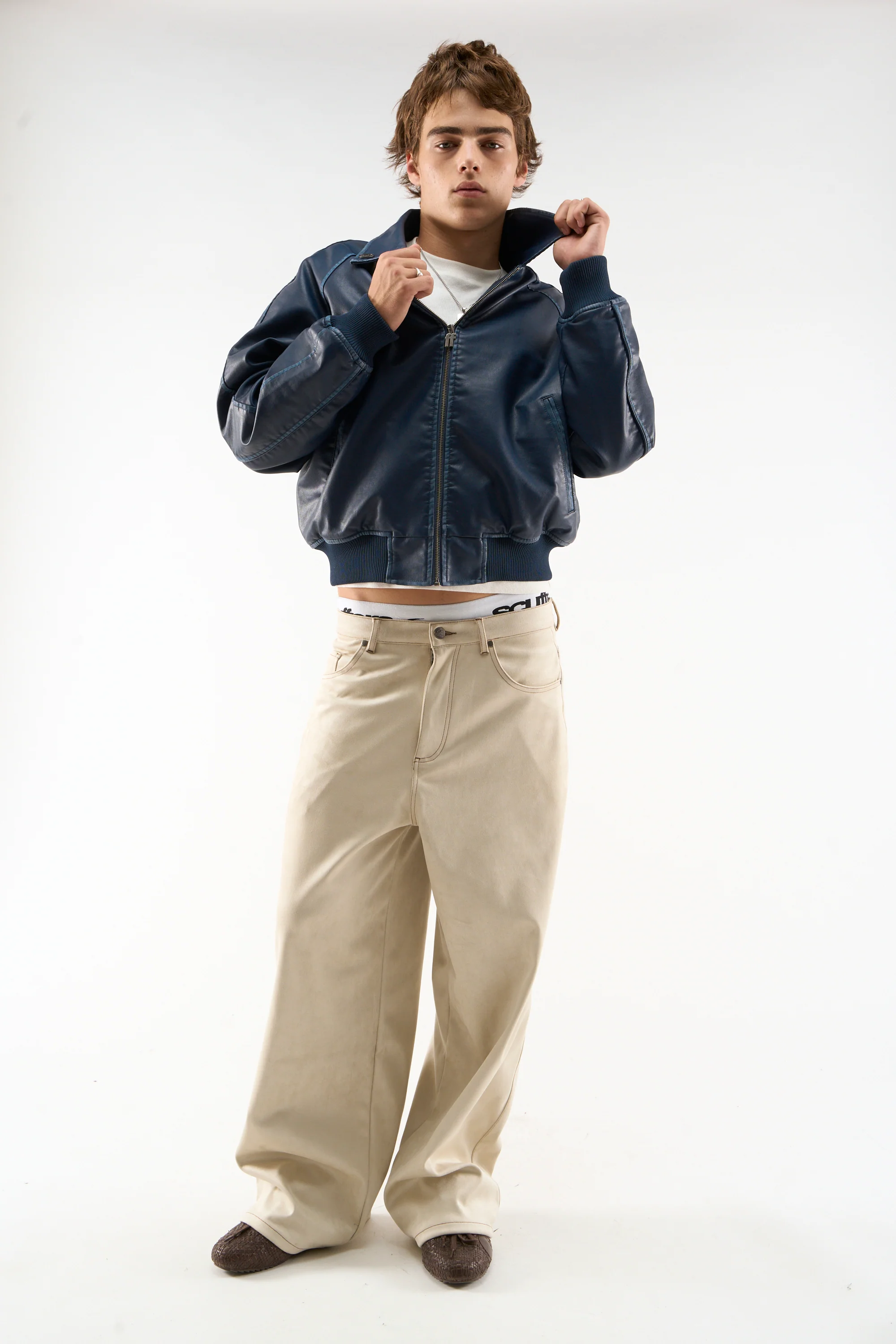 New Navy Raw Jacket - Image 2