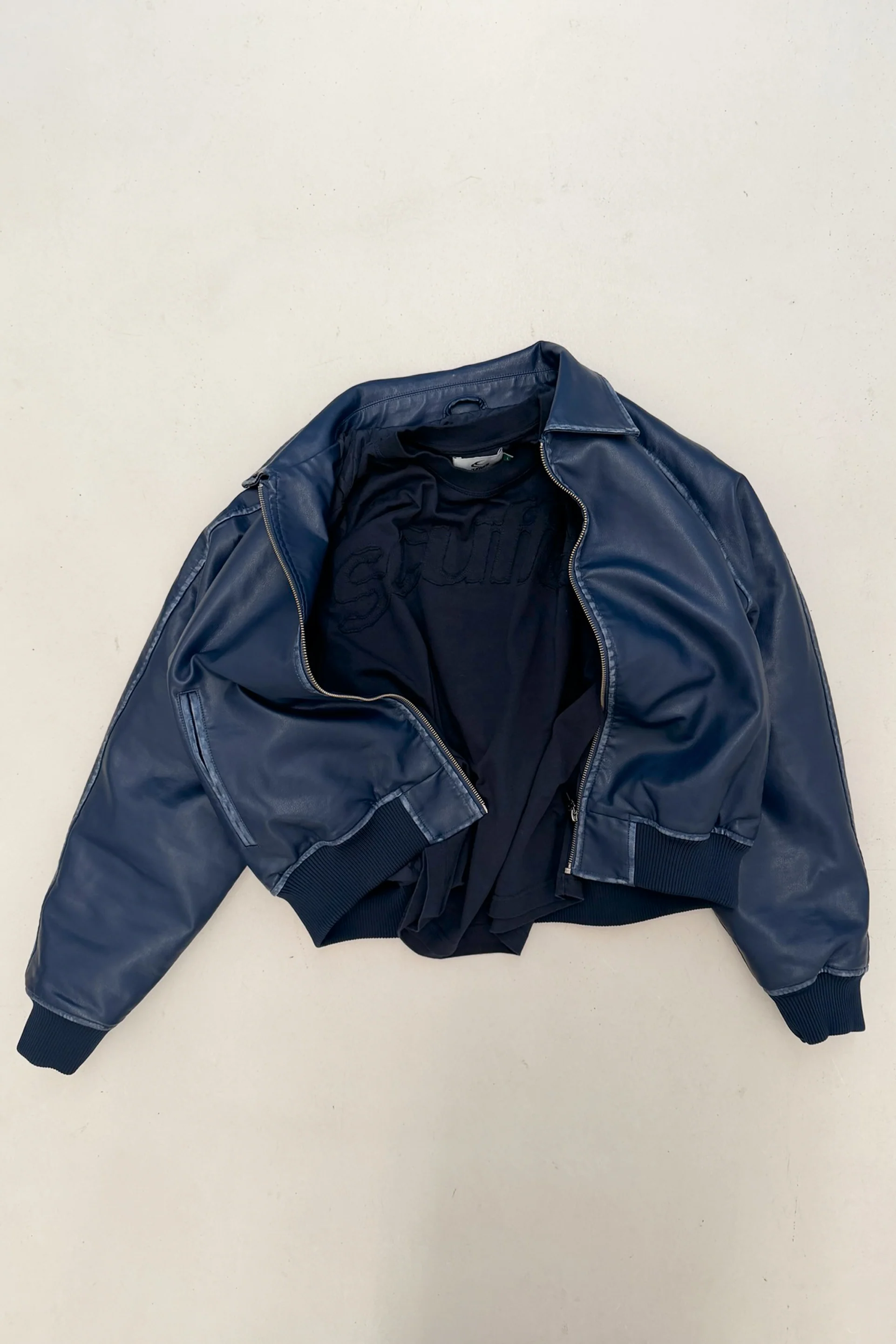 New Navy Raw Jacket - Image 4