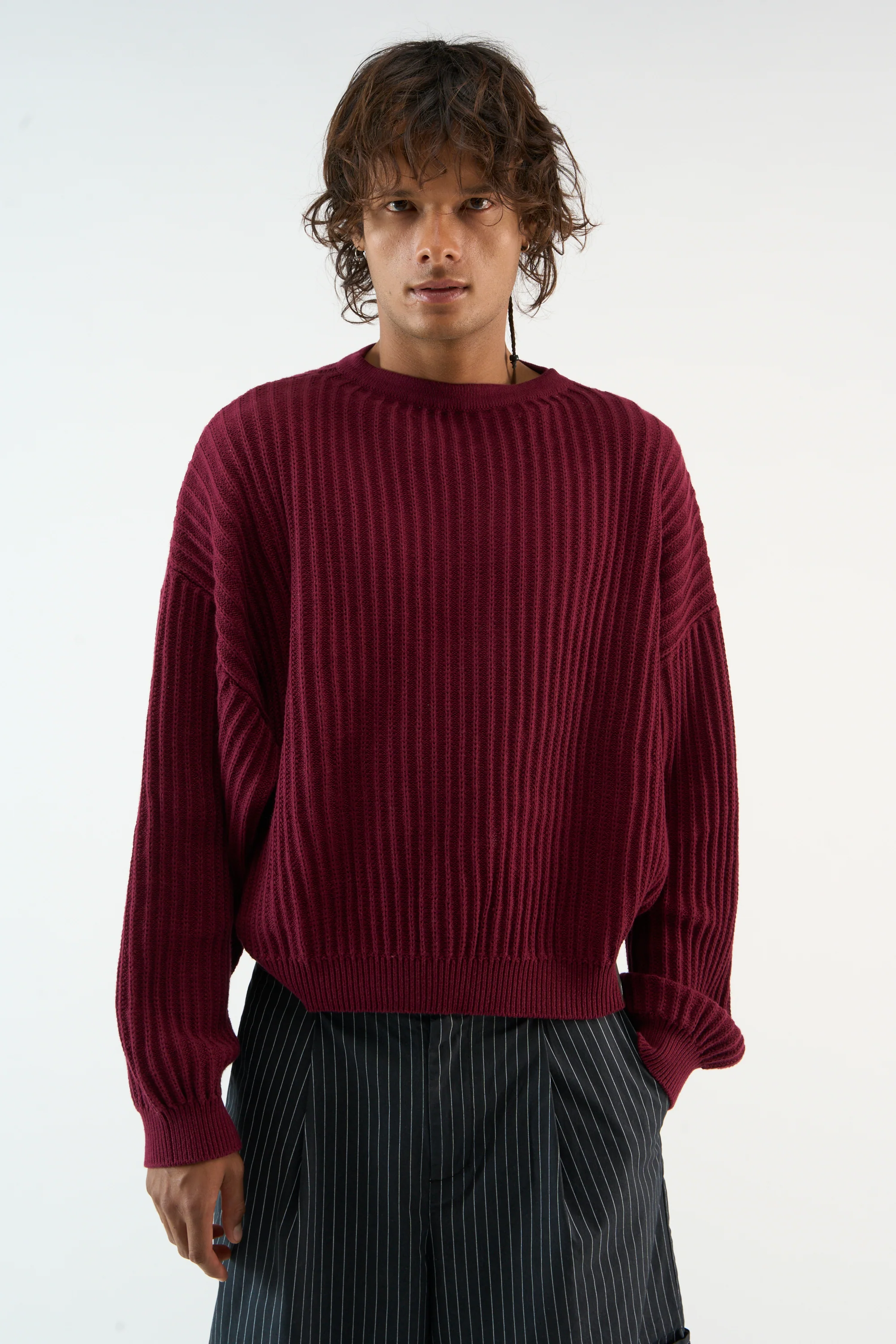New Rookie Burgundy Knit - Image 2