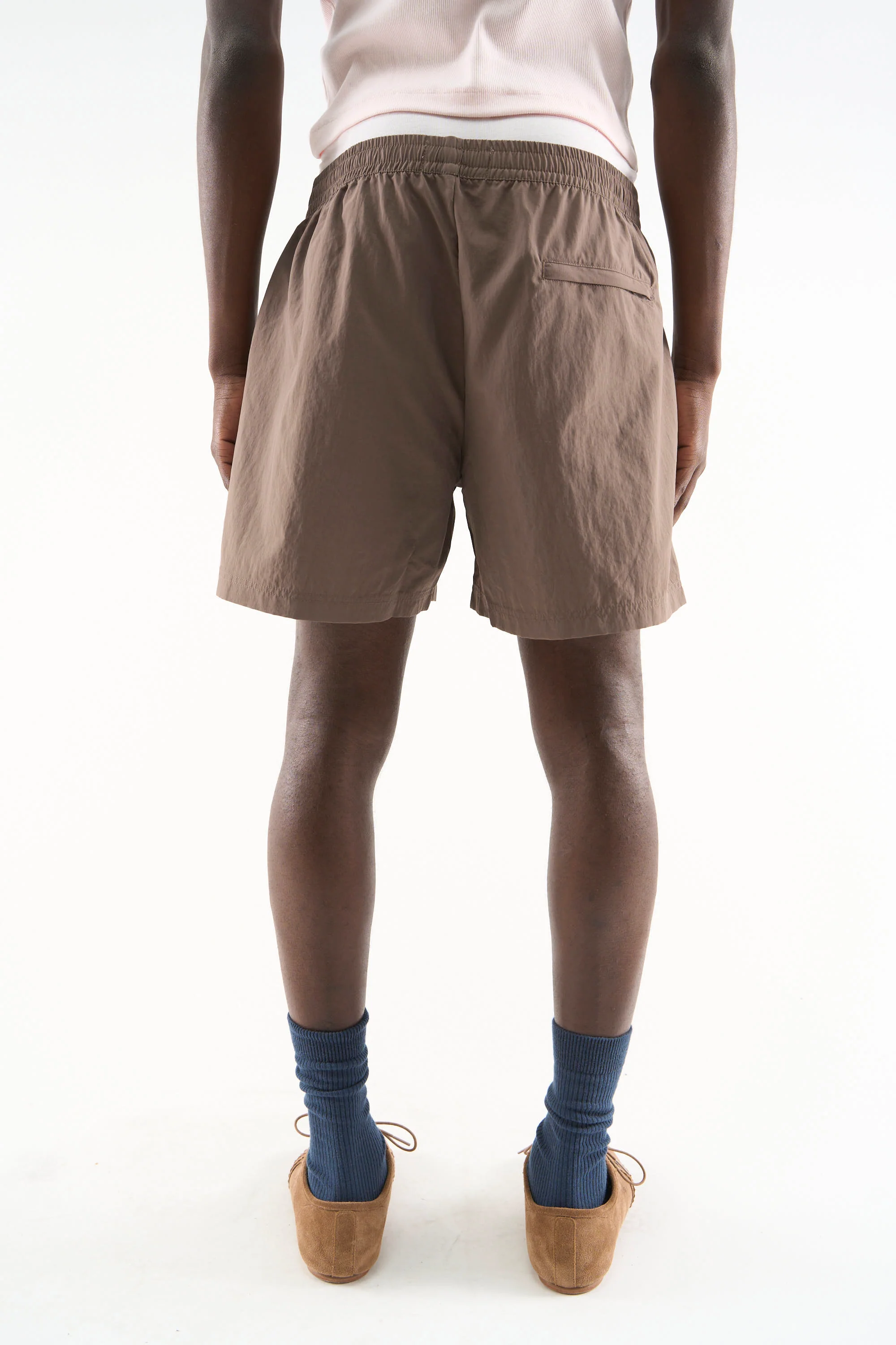 New Tech Brown Shorts - Image 3