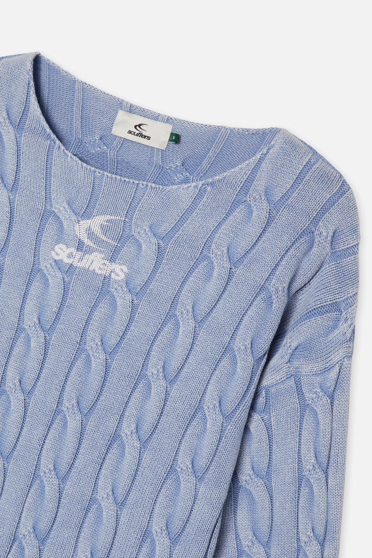 New Trench Blue Knit - Image 5