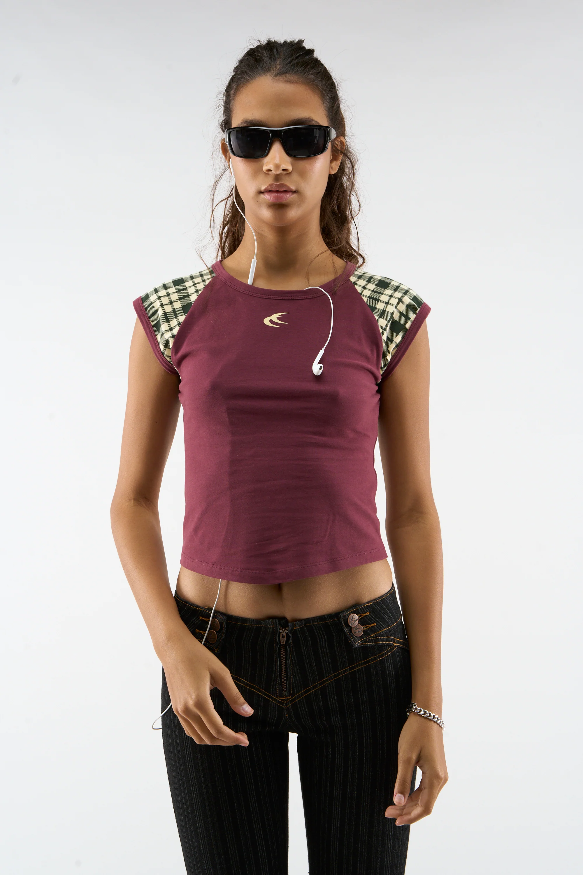 Nina Burgundy Top - Image 3