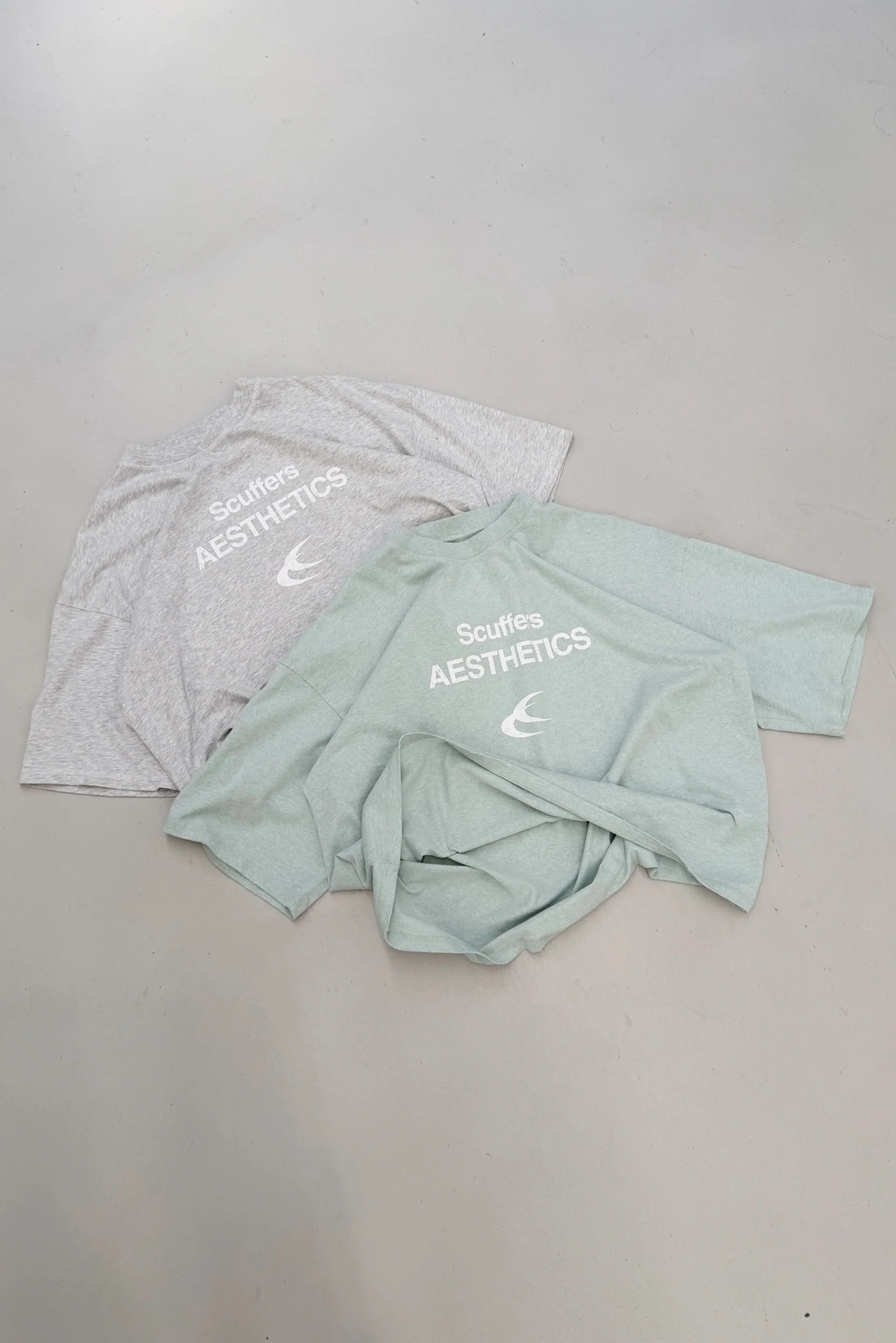 Nobrand Light Grey Melange T-Shirt - Image 5