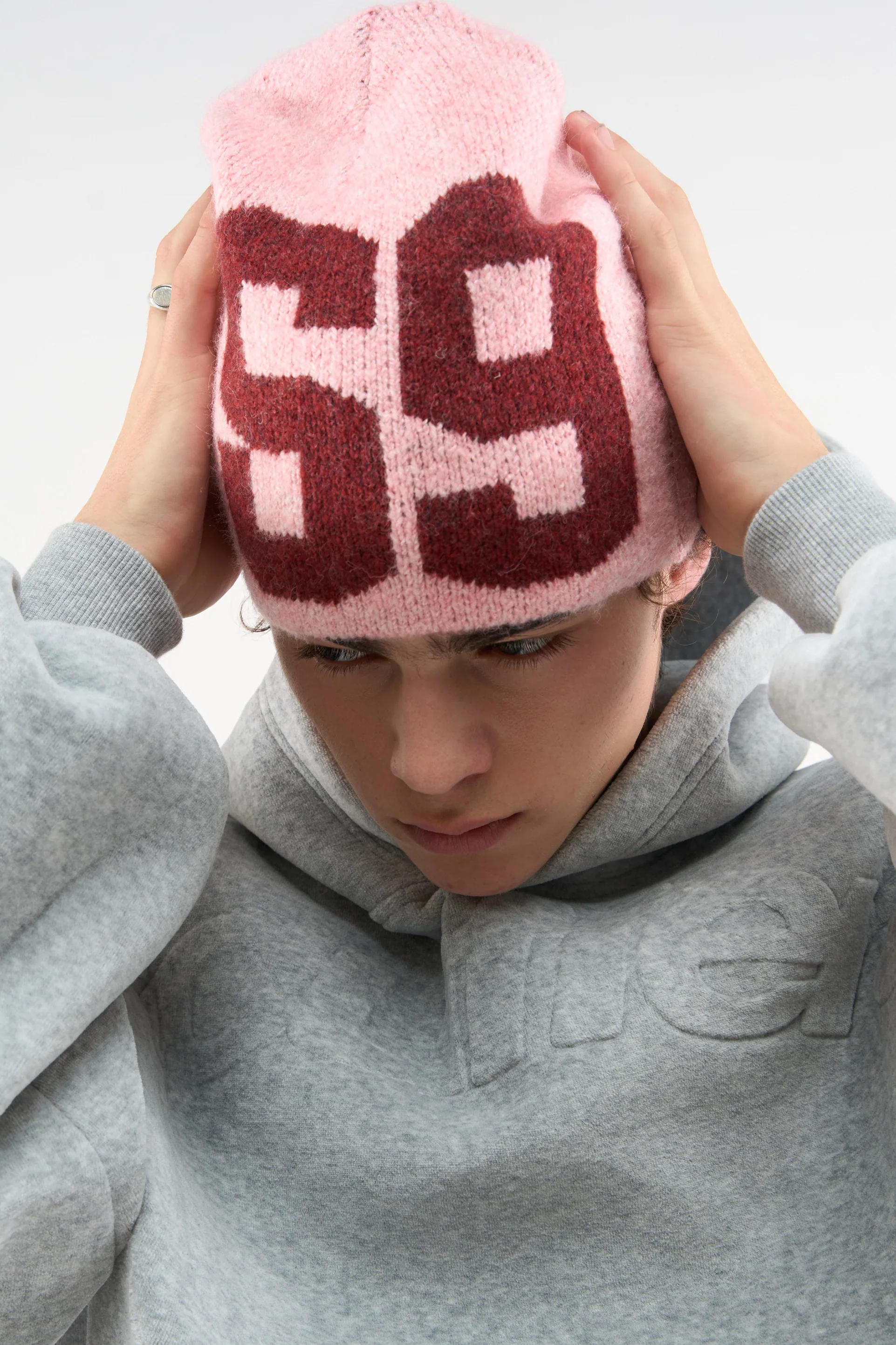 Nohole Burgundy Beanie - Image 2