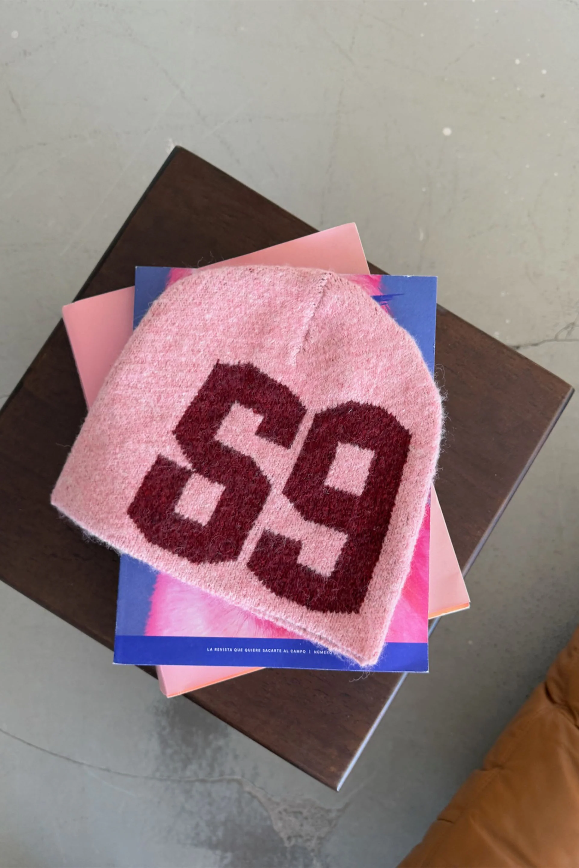 Nohole Burgundy Beanie - Image 5