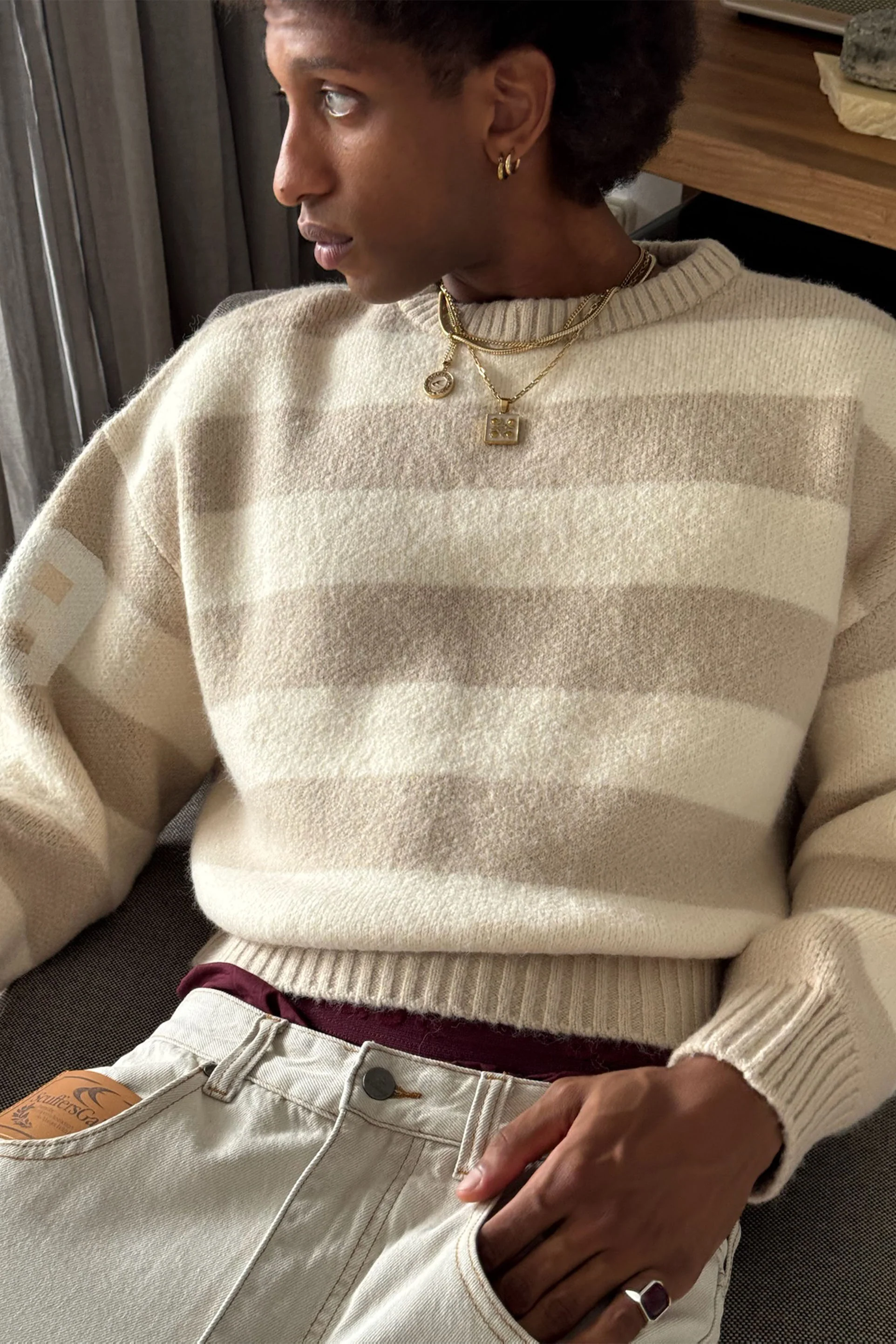 Nohole Ecru Knit - Image 4
