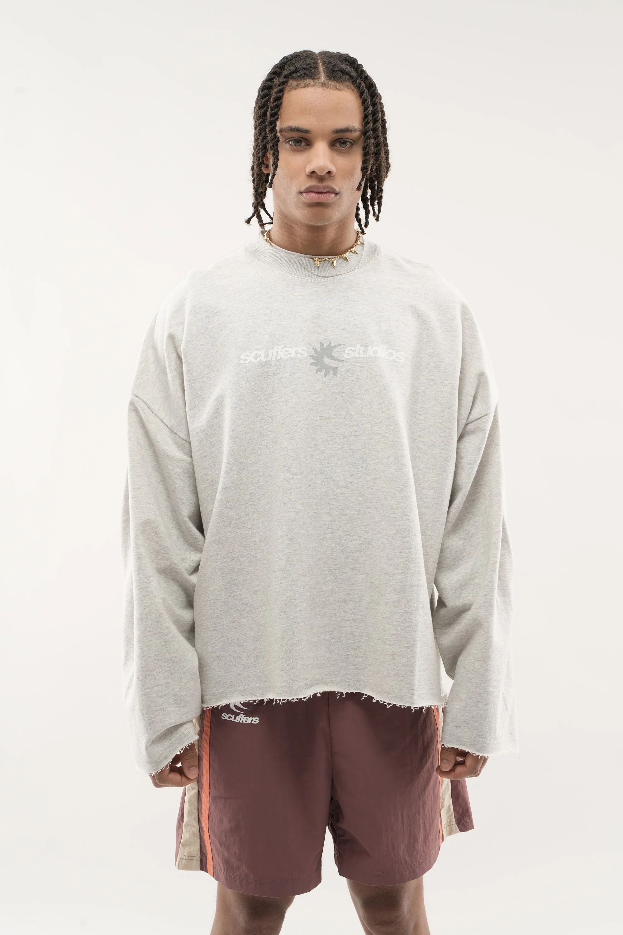 Not Ibiza Again Melange Sweatshirt - Image 4