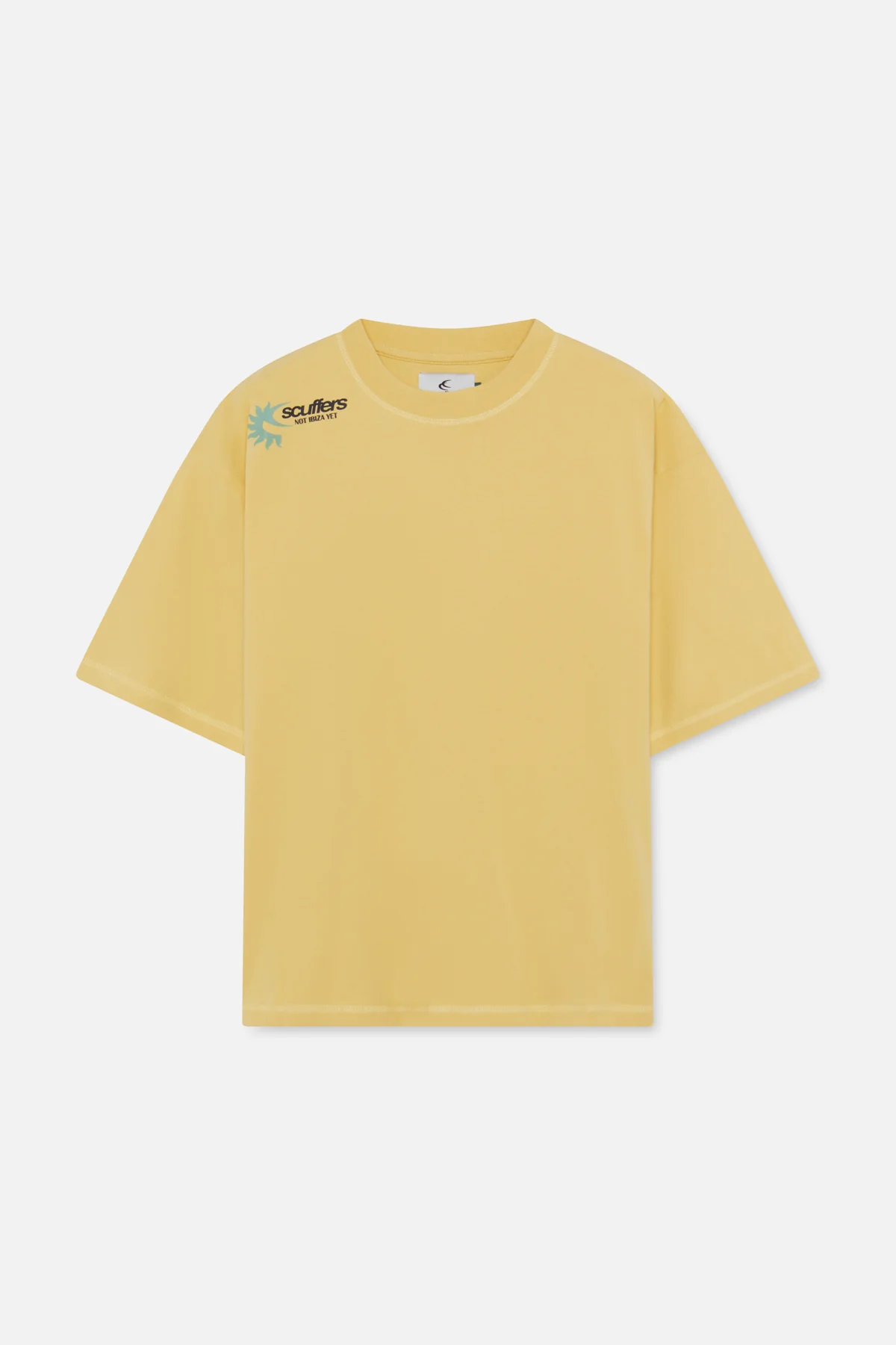 Not Ibiza Again Yellow T-Shirt - Image 3