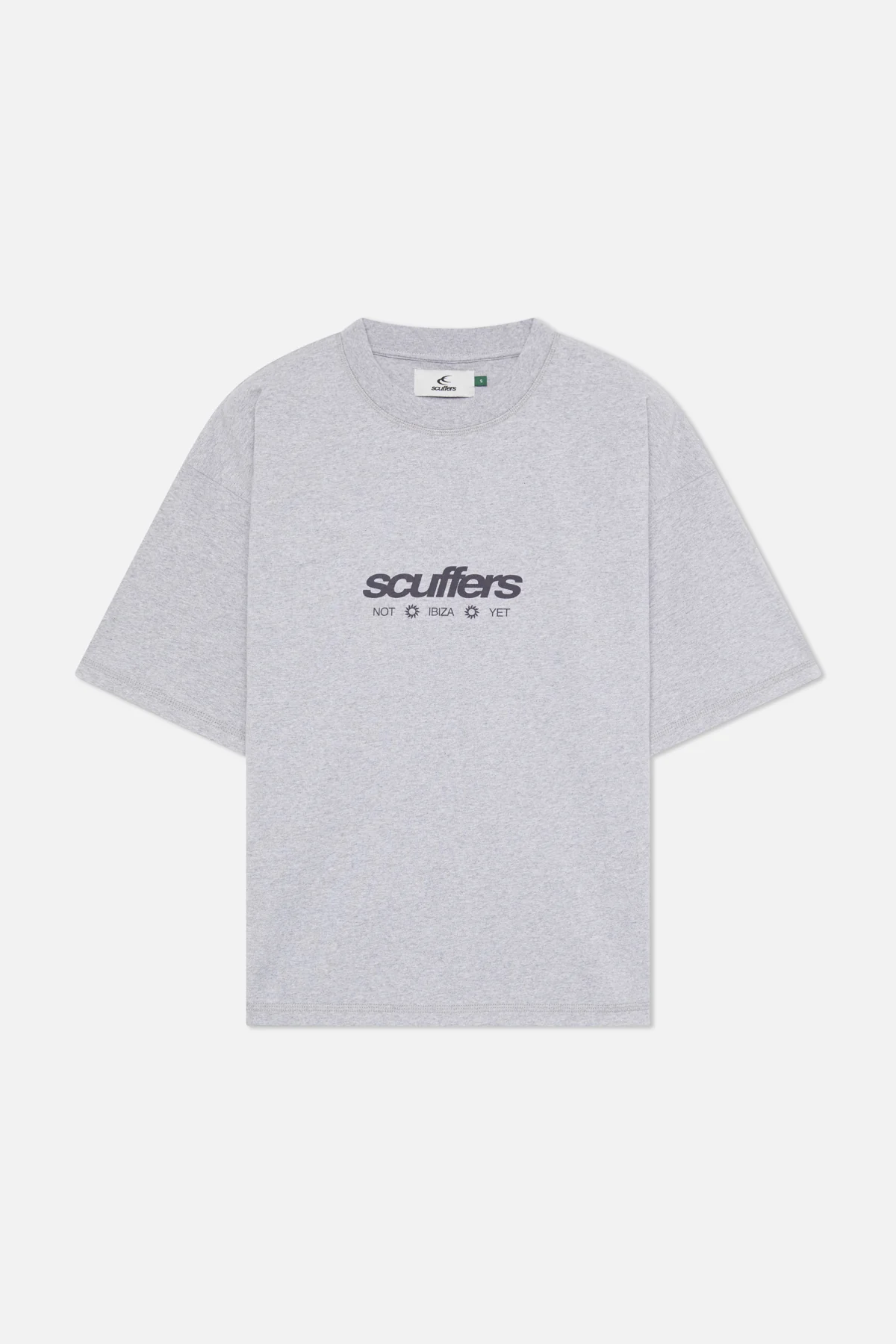 Not Ibiza Light Grey T-shirt - Image 3