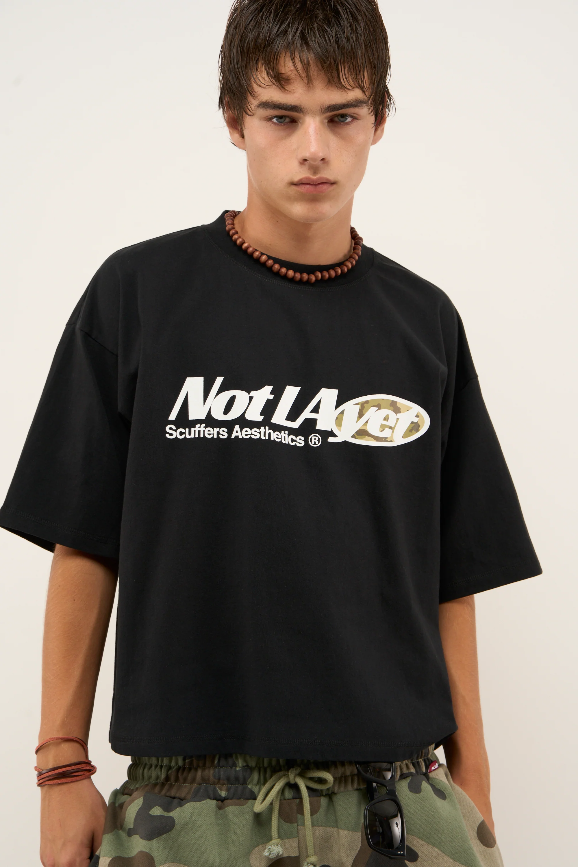 Not LA Yet Black T-Shirt - Image 2