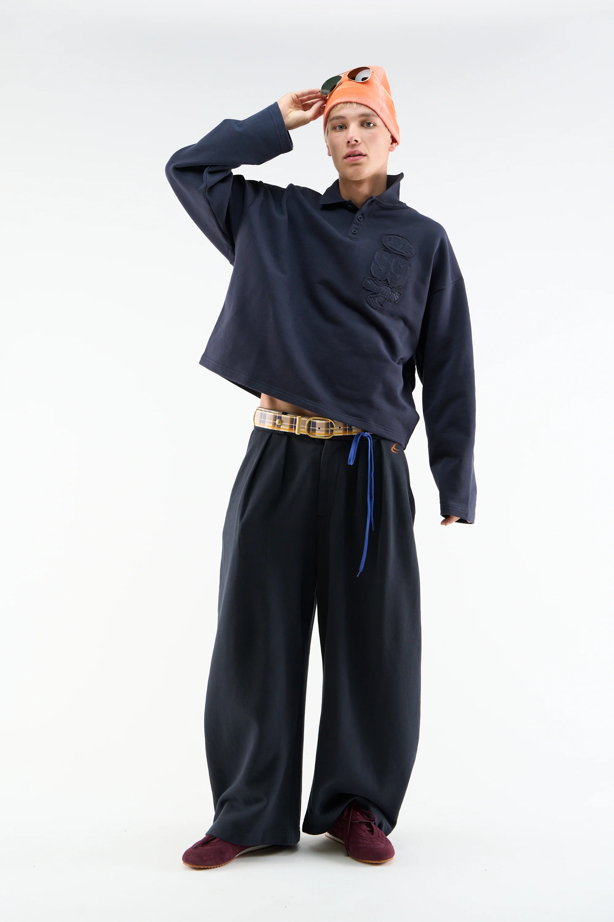 Note Navy Polo - Image 5