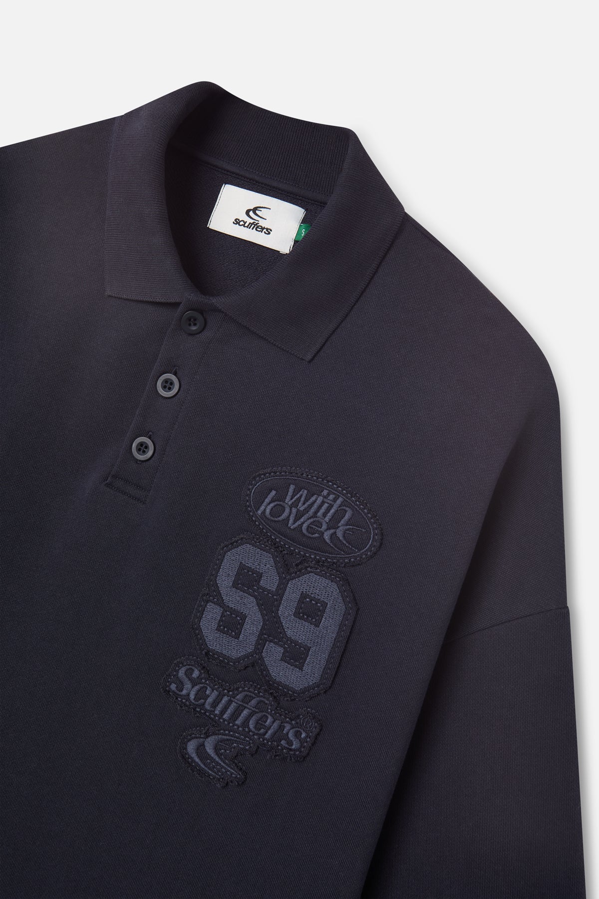 Note Navy Polo - Image 8