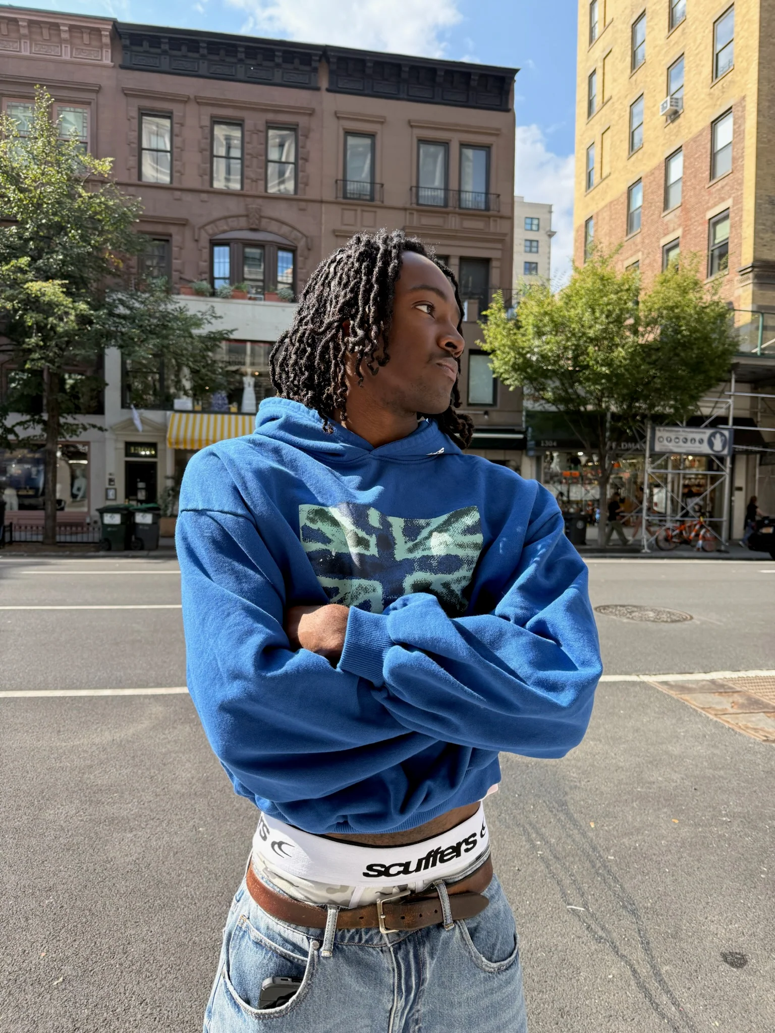 Nowhere Blue Hoodie - Image 6