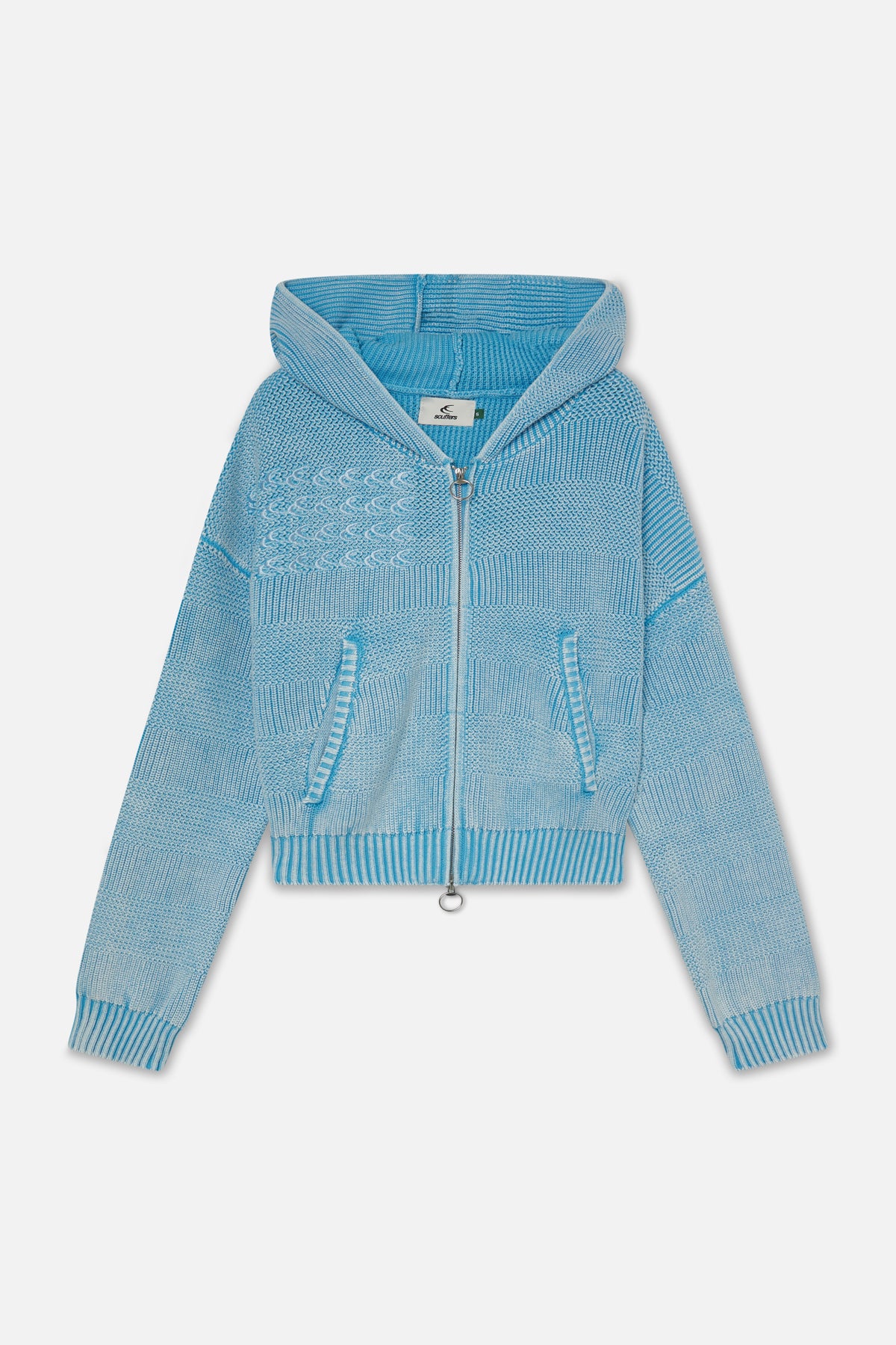 Nowhere Blue Knit Zipper - Image 2