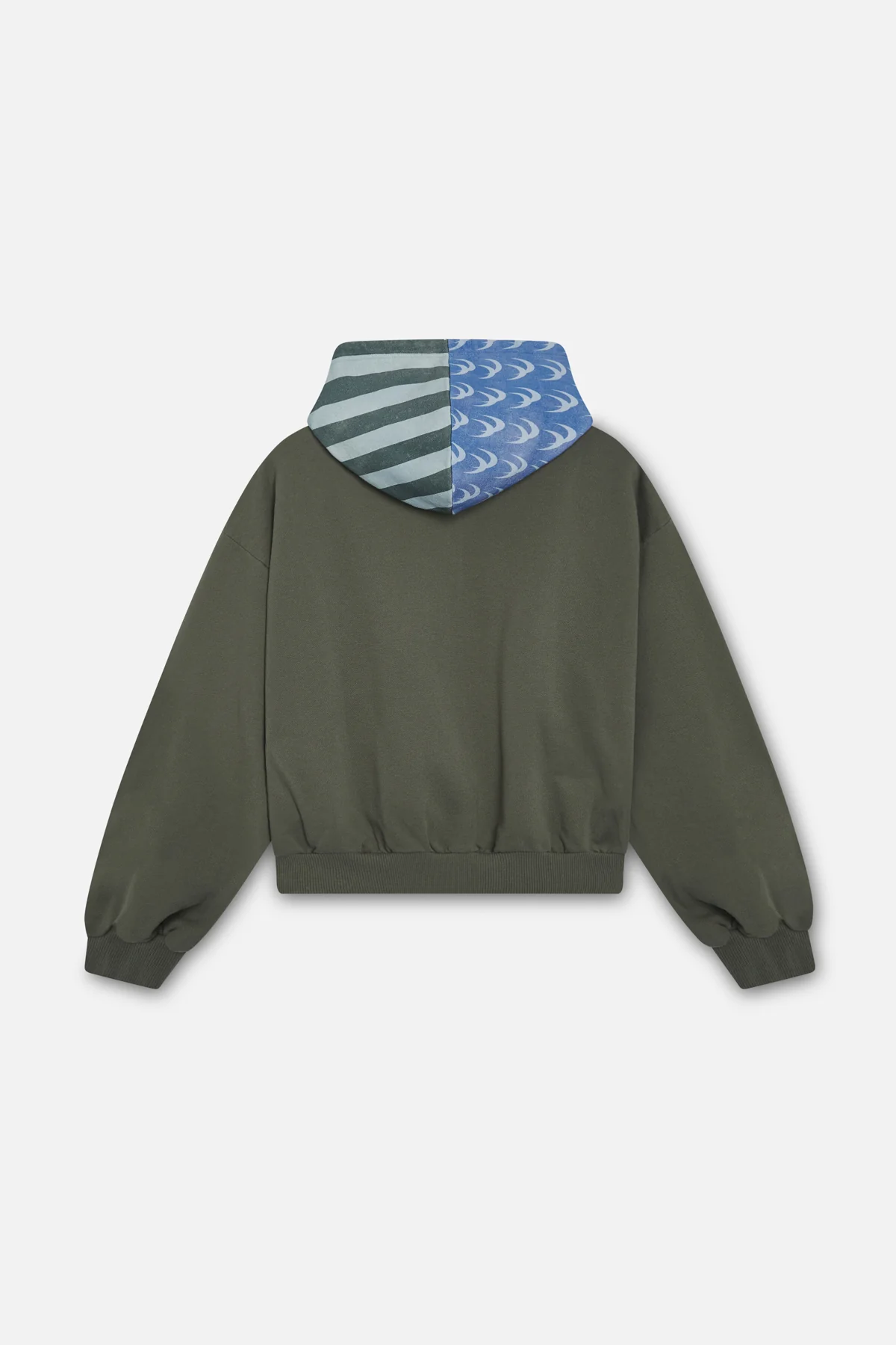 Nowhere Green Zipped Hoodie - Image 5