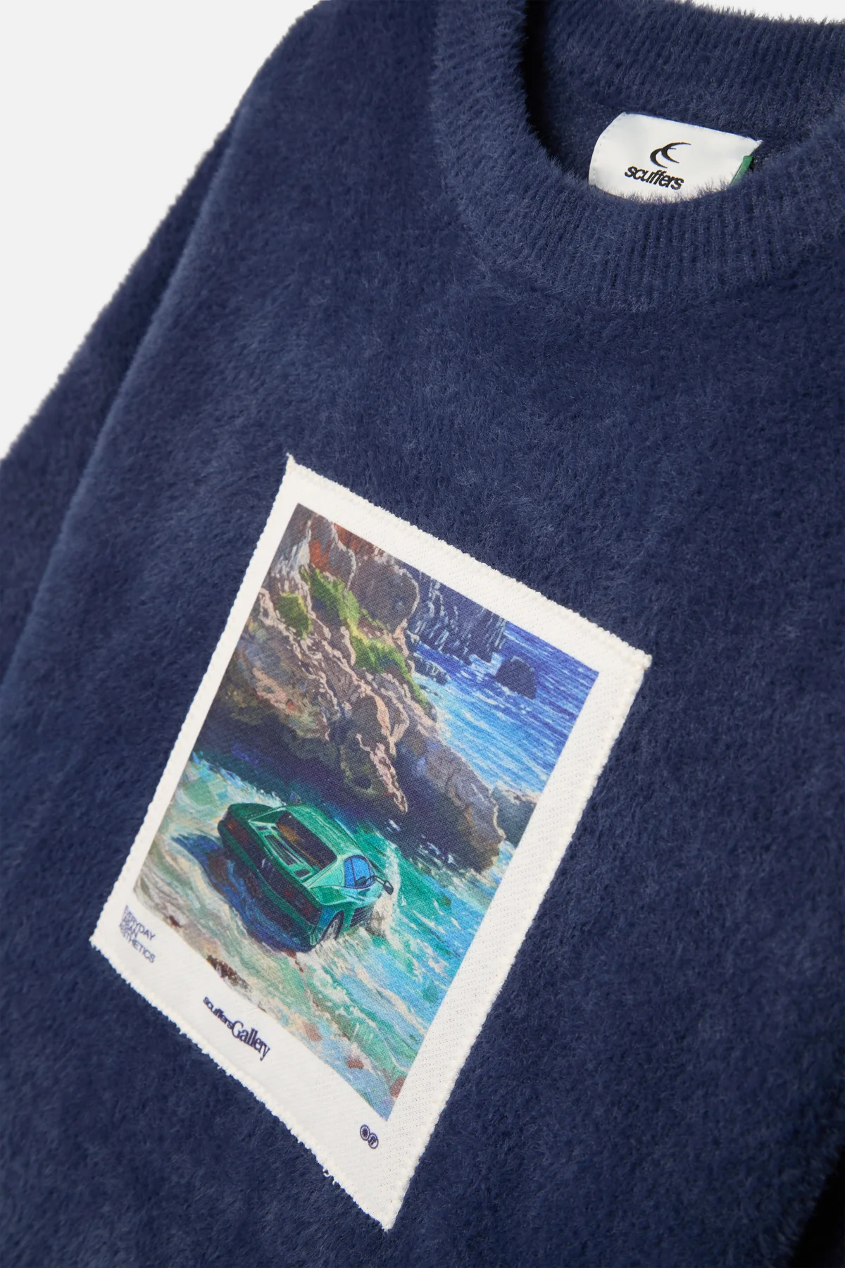 Oil #1 Navy Knit - Image 4