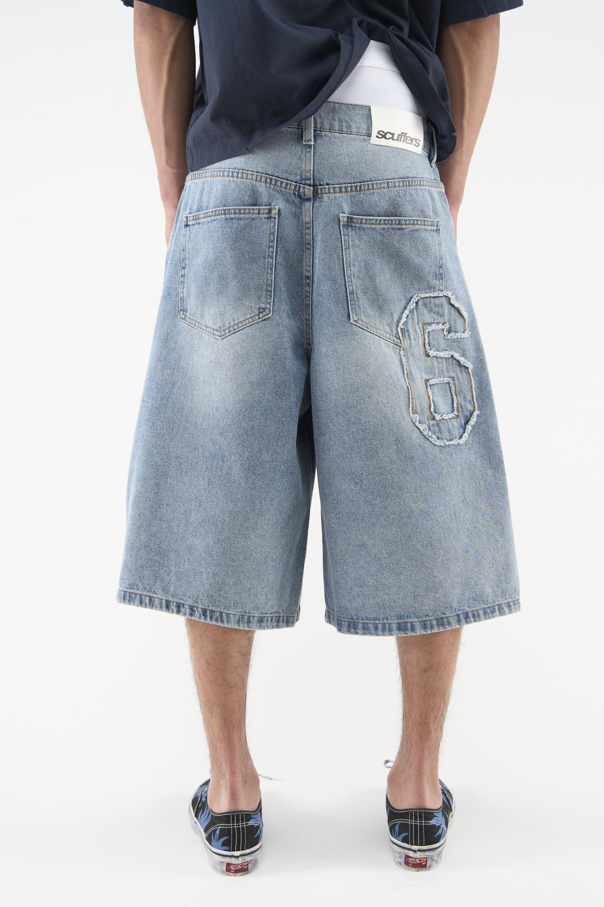 OPS Blue Jorts - Image 3