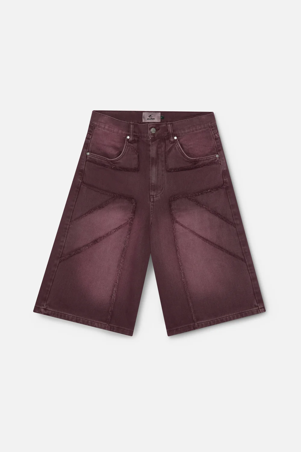 OPS Burgundy Jorts - Image 8