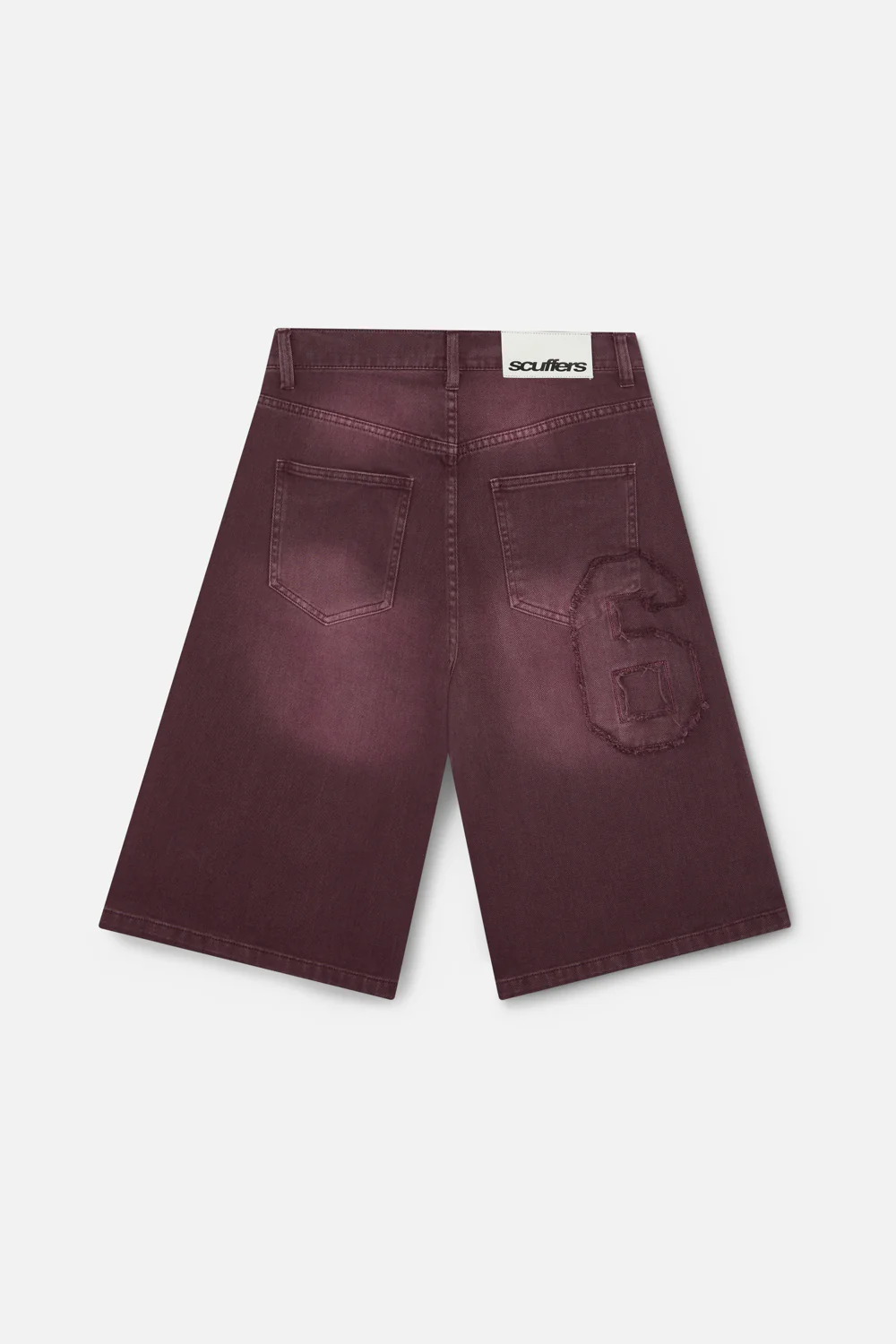 OPS Burgundy Jorts - Image 9