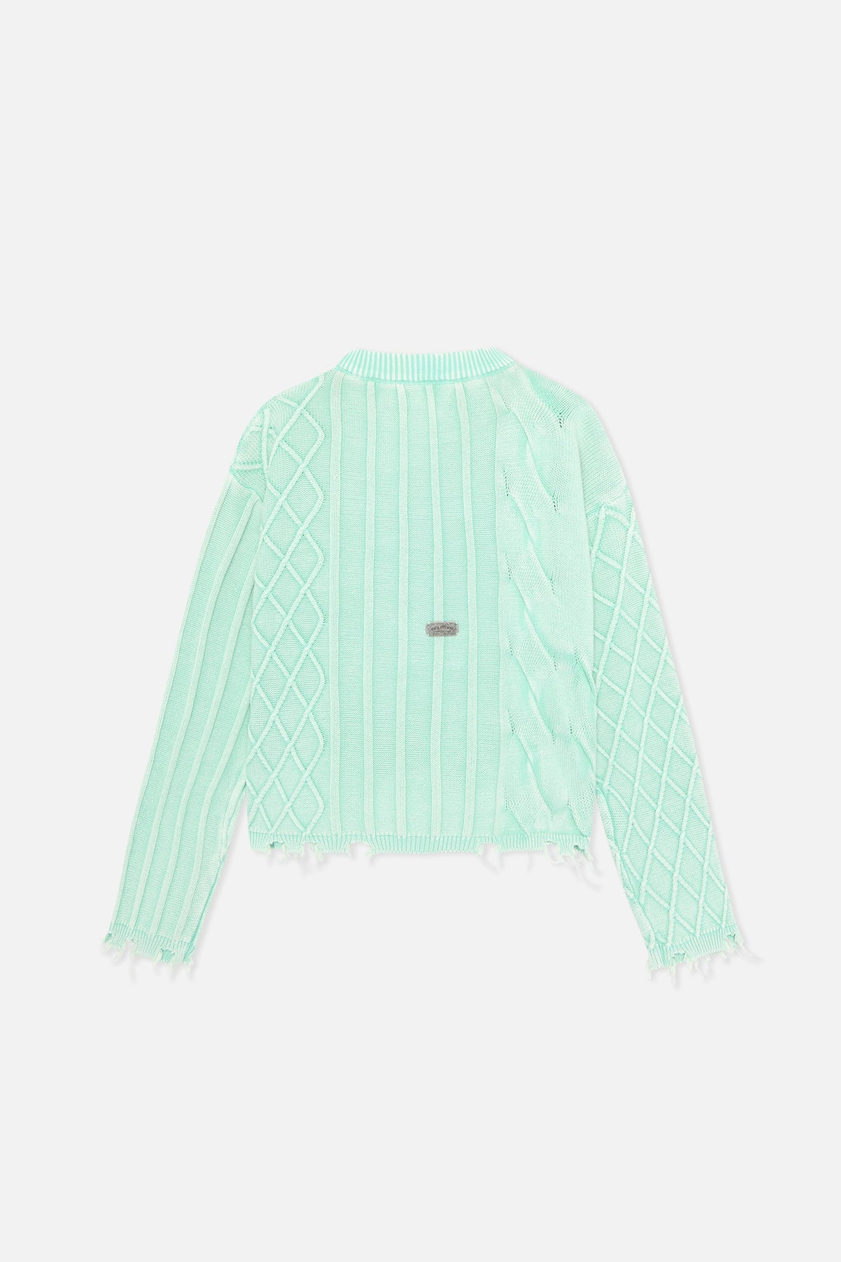 Oversized Green Trench Jersey - Image 3