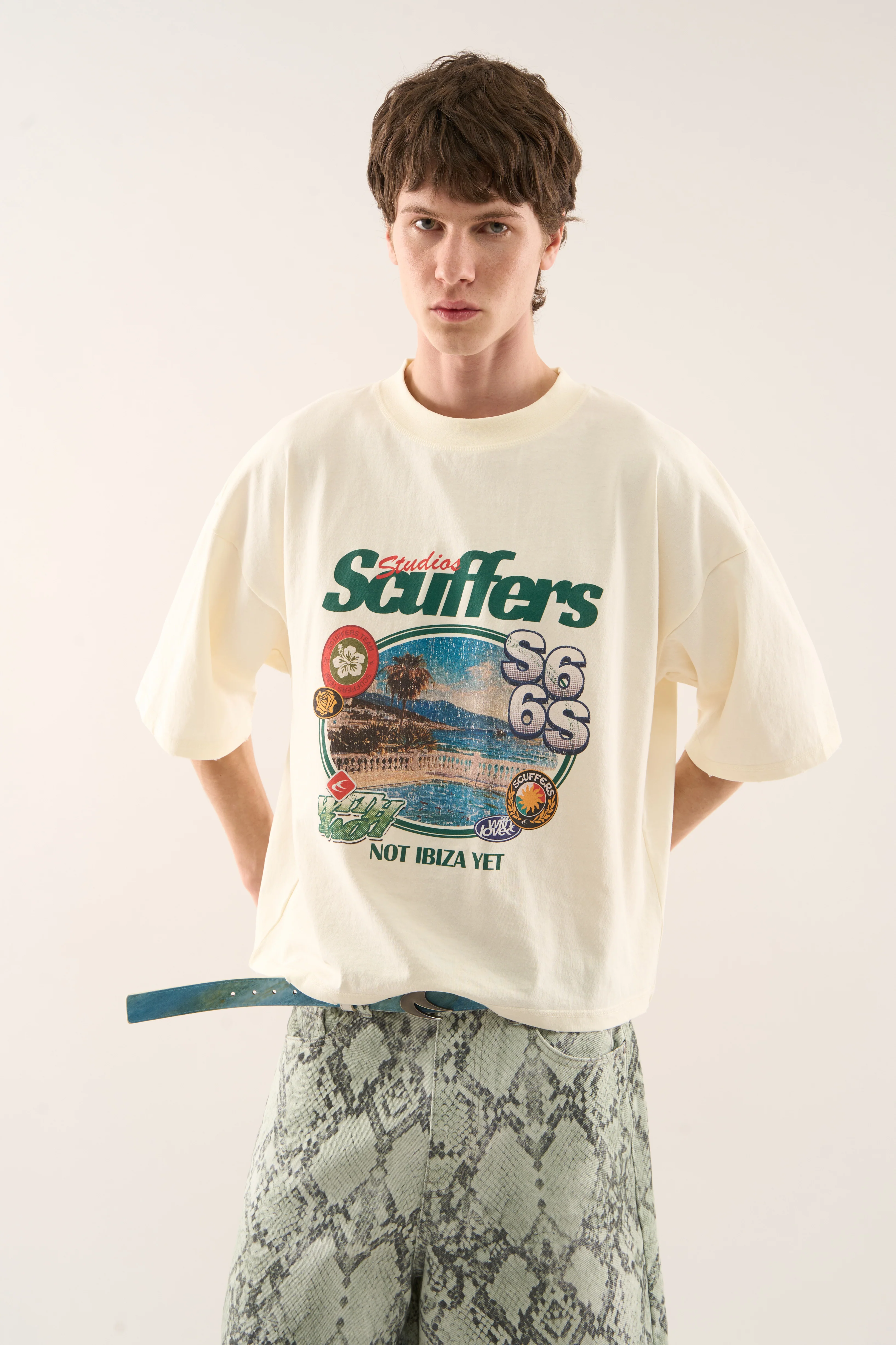 Palace Ecru T-Shirt - Image 6