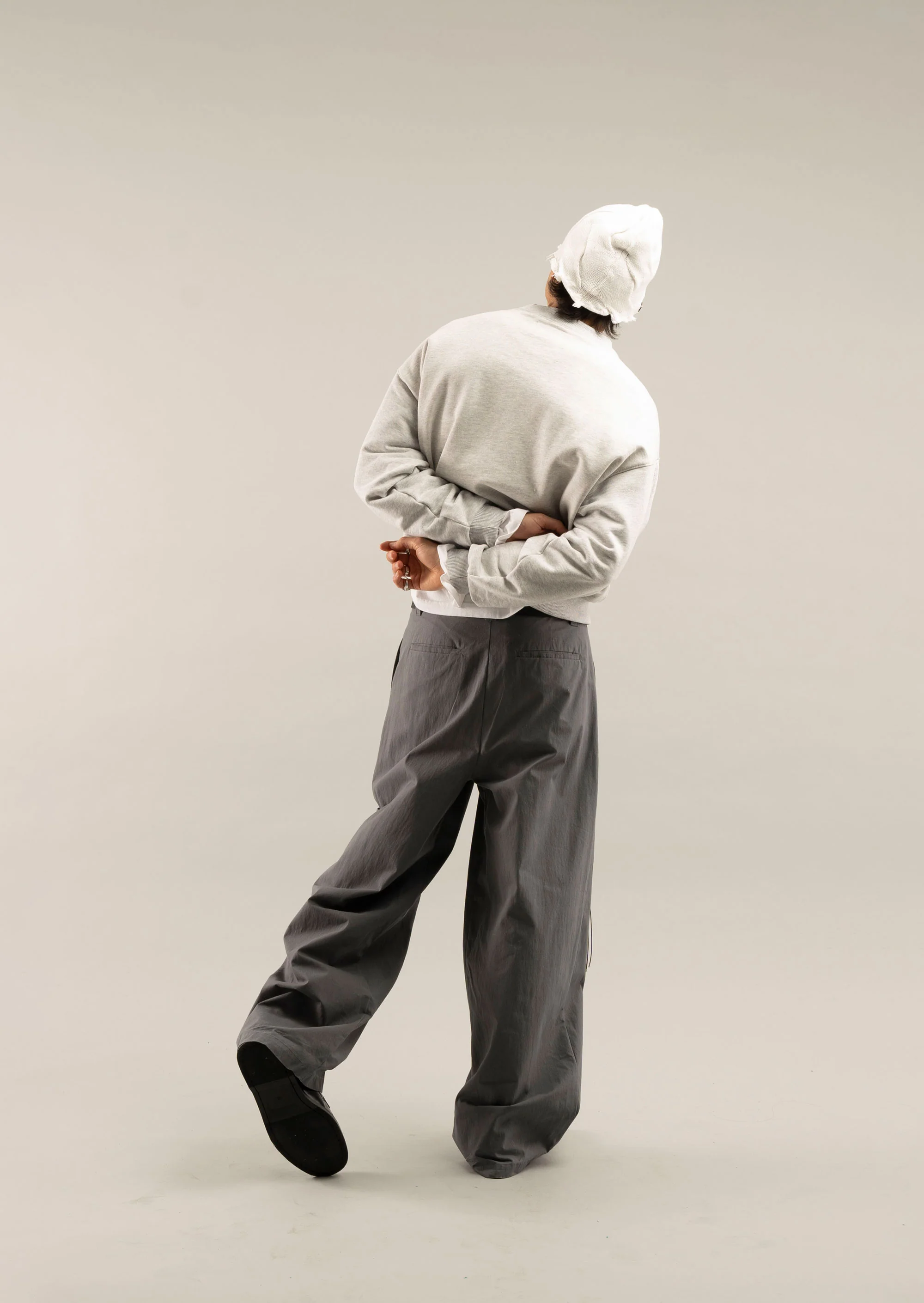 Pearl Grey Crewneck - Image 6