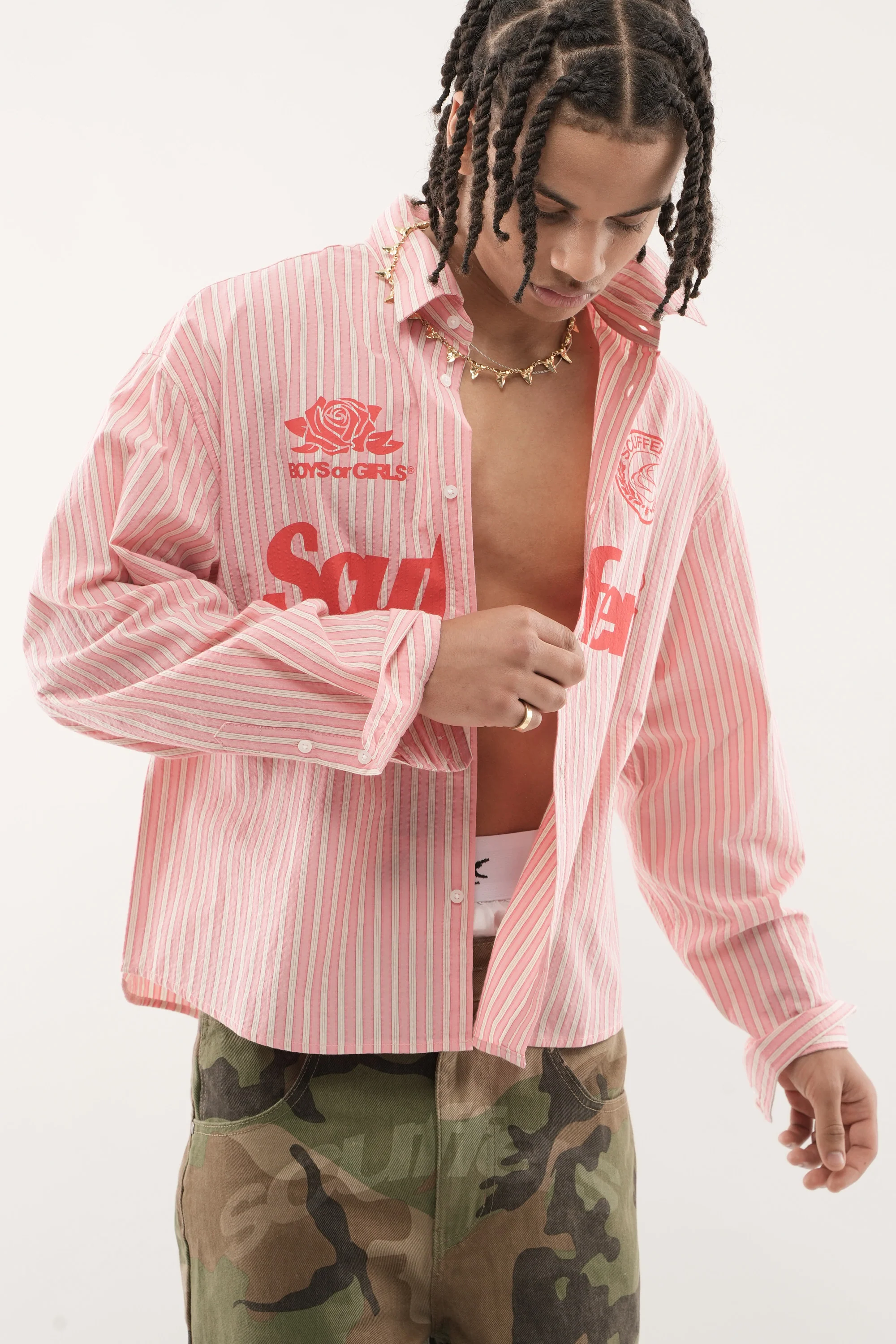 Pearl Pink Shirt - Image 7