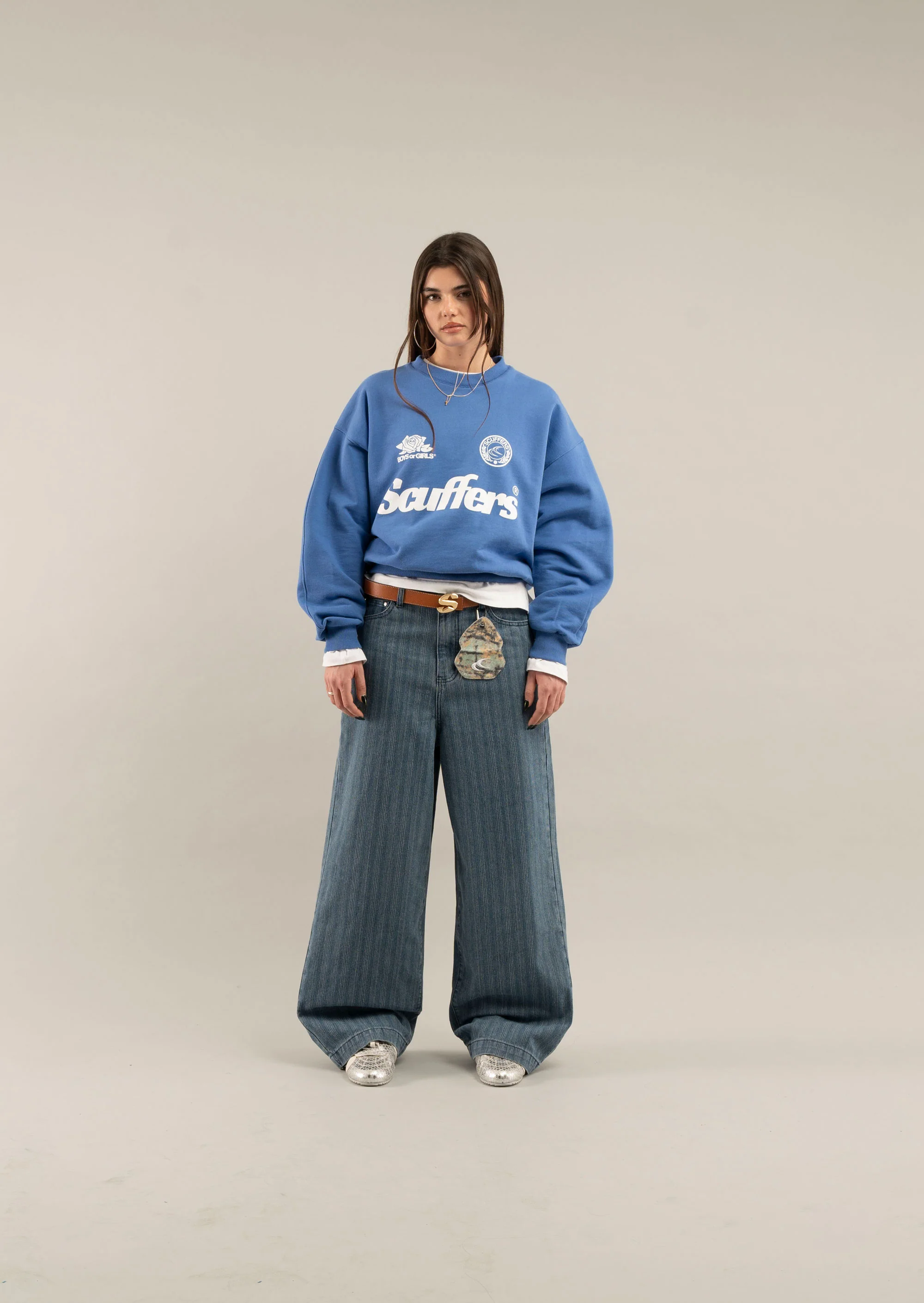 Pearl Royal Blue Crewneck - Image 4