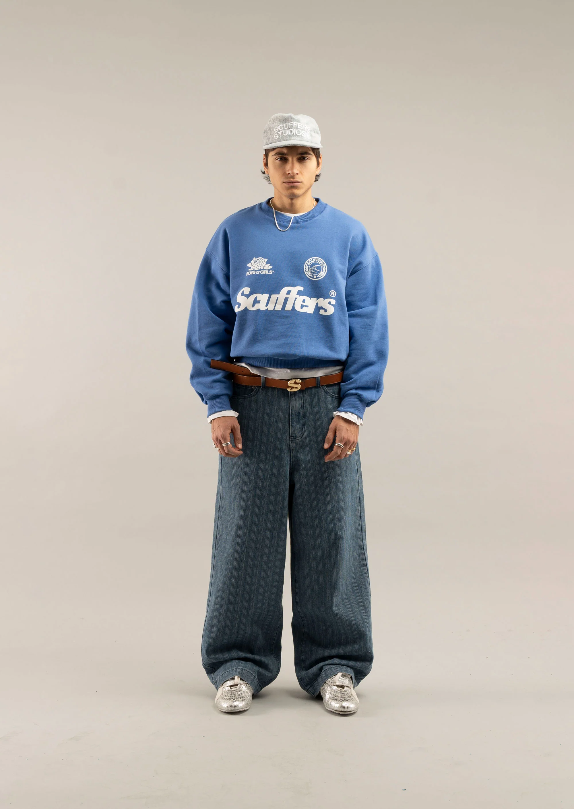 Pearl Royal Blue Crewneck - Image 5