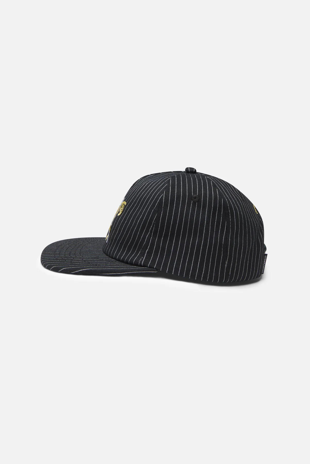 Pinstripe Black Cap - Image 2