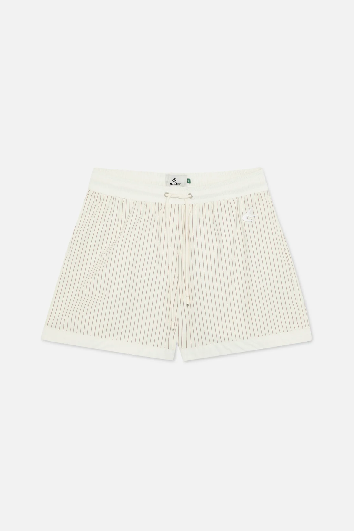 Pinstripe White Swimpants - Image 6