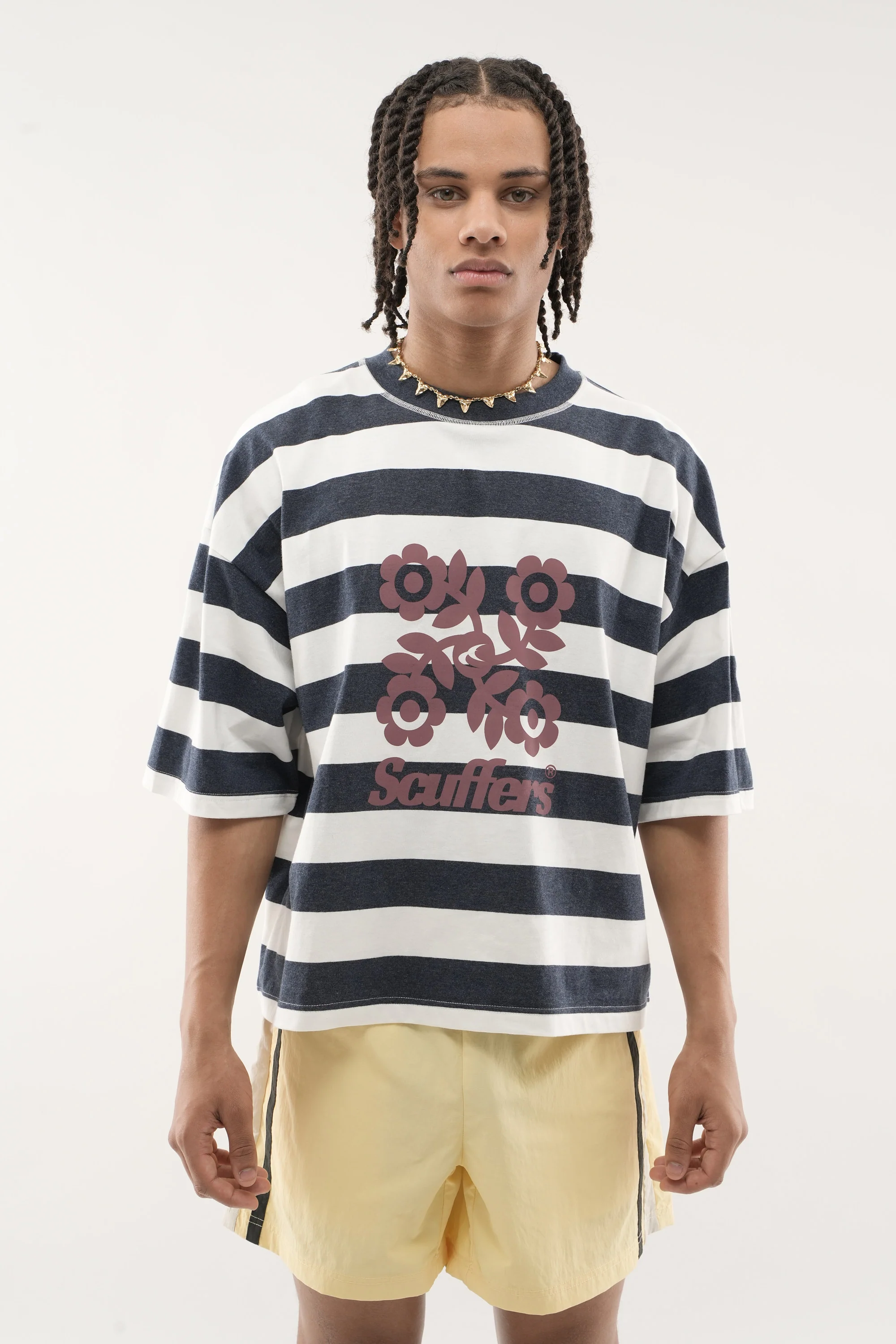 Pollen Navy T-Shirt - Image 4