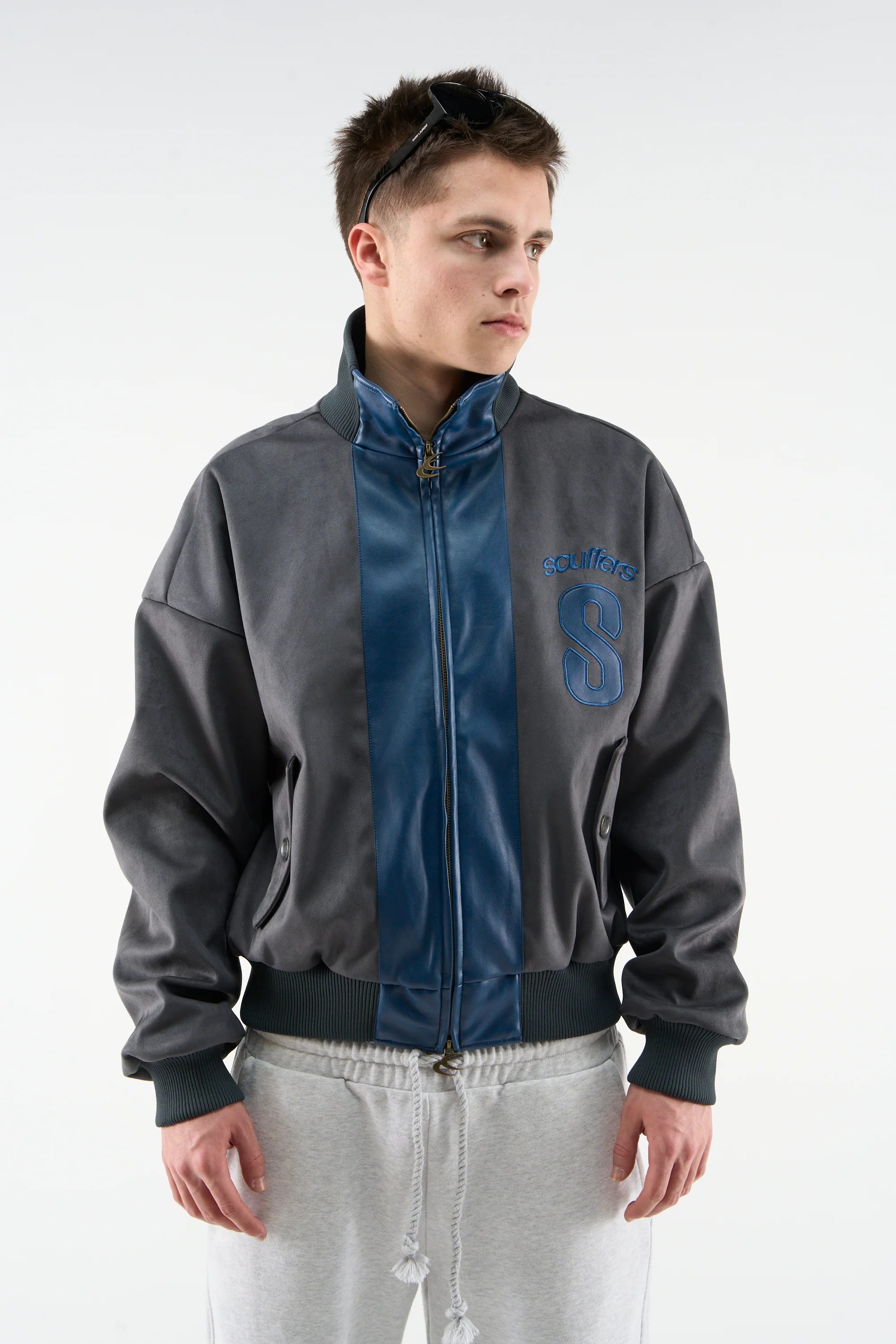 Pool Navy Zipper