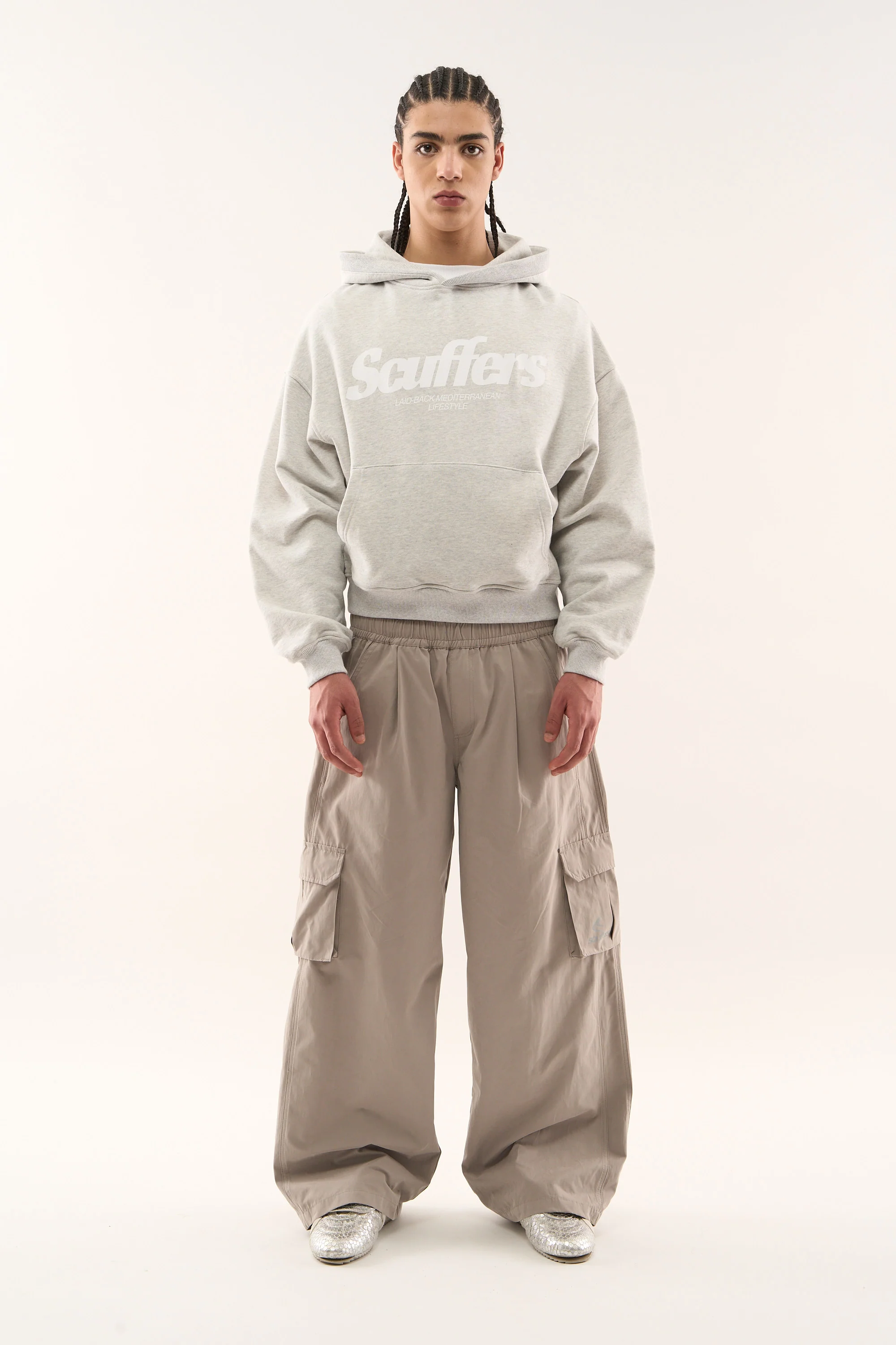 Pop Light Grey Hoodie - Image 2