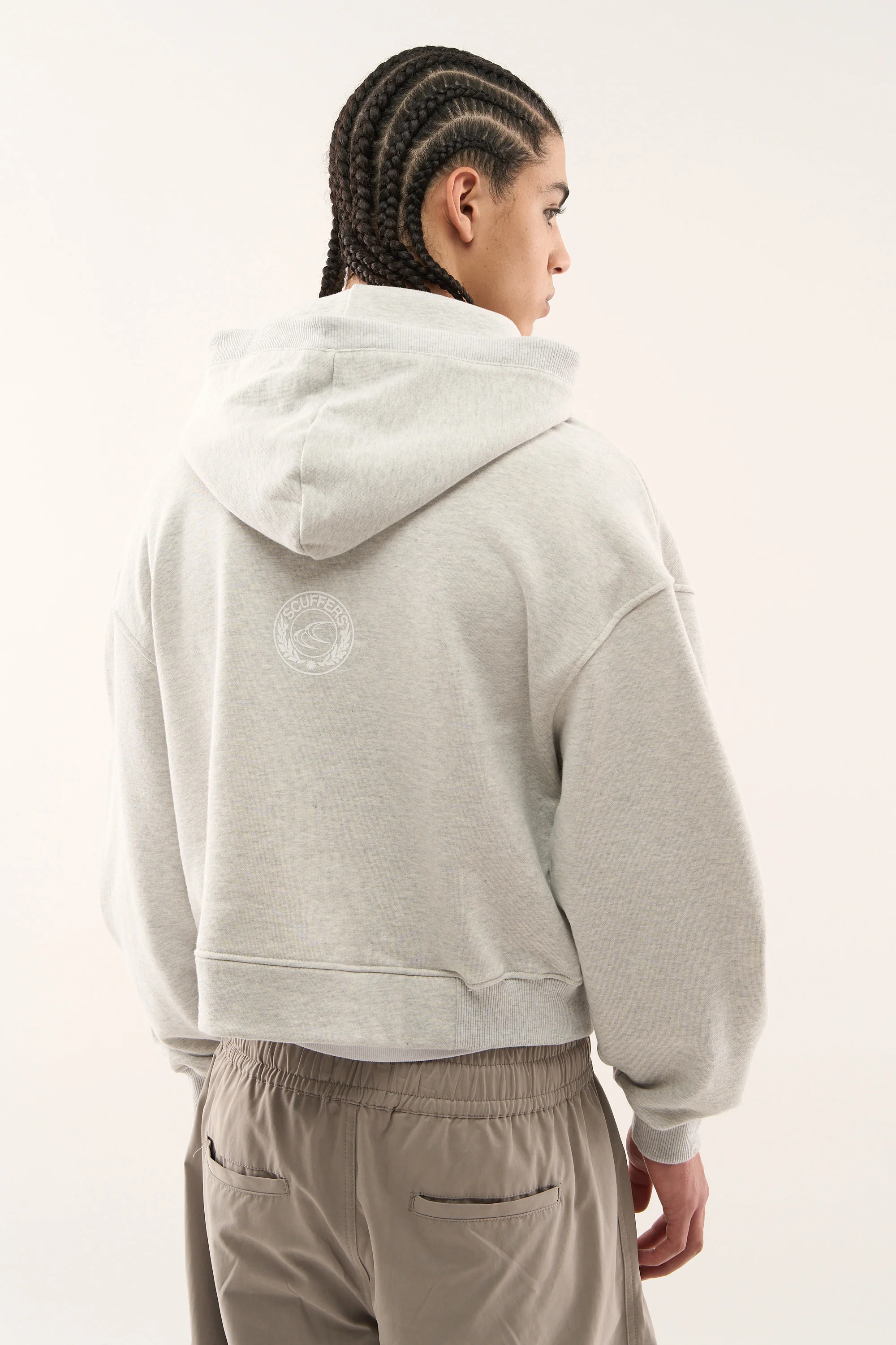 Pop Light Grey Hoodie - Image 5